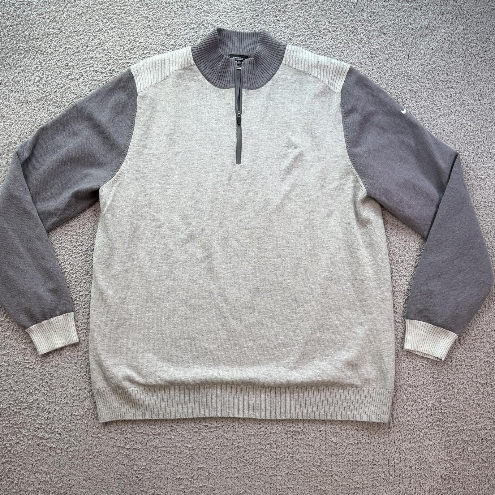 Nike Nike Golf New York Mets Quarter Zip Sweater XL Grey MLB Team Size US XL / EU 56 / 4 - 1 Thumbnail