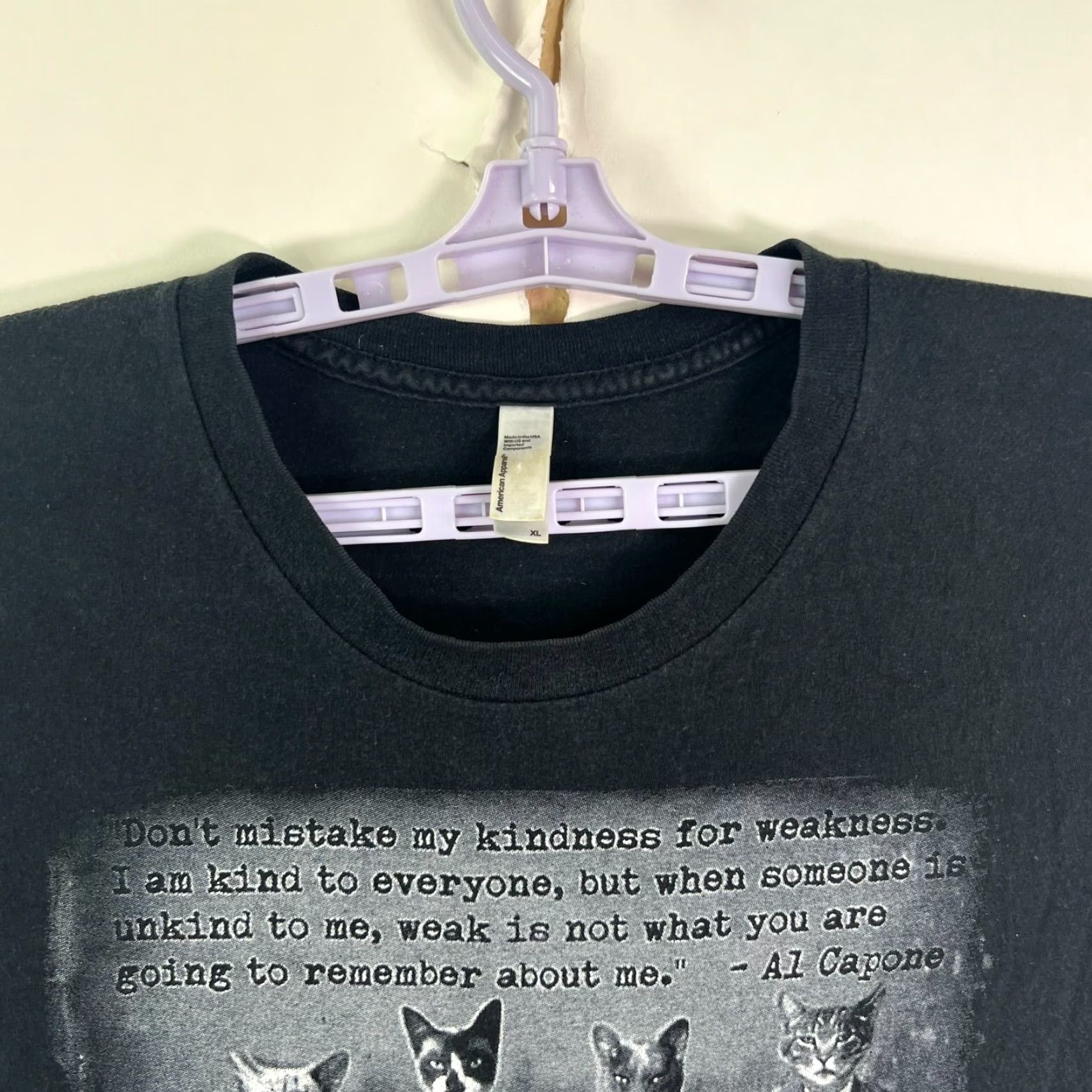 American Apparel VINTAGE Western Costume Co. LA Live by Night T Shirt Adult XL Black Size US XL / EU 56 / 4 - 3 Thumbnail