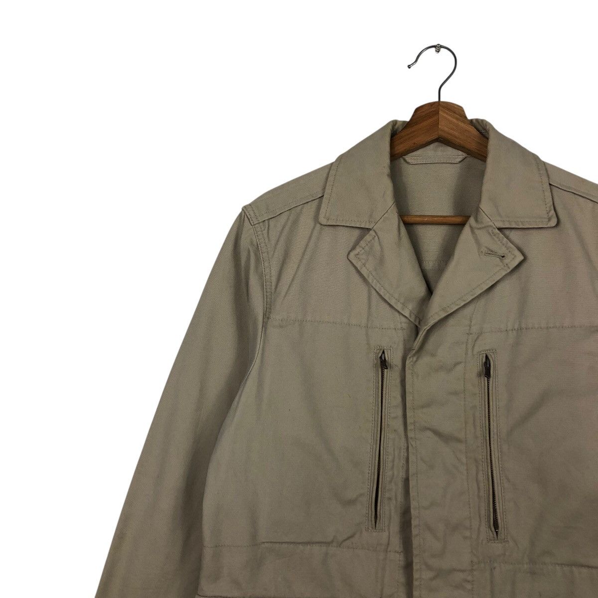 Japanese Brand × Vintage 📌Vintage Chore Work Jacket Duck Canvas Uniqlo Issey Miyake Size US L / EU 52-54 / 3 - 8 Thumbnail