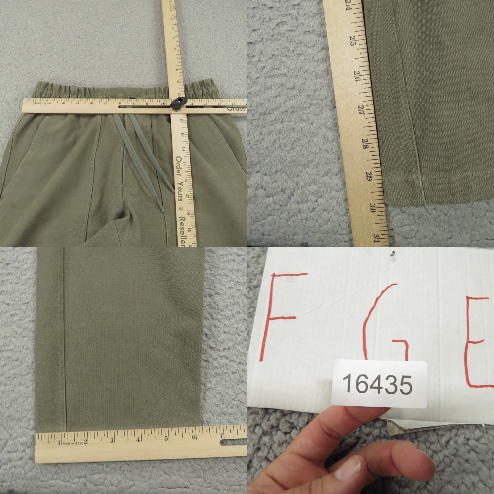 Lululemon Lululemon Pants Men Small Bowline Gray Sage Pull On ABC Abrasion Resistant Olive Fashion Jogger Style Size US 28 / EU 44 - 9 Thumbnail