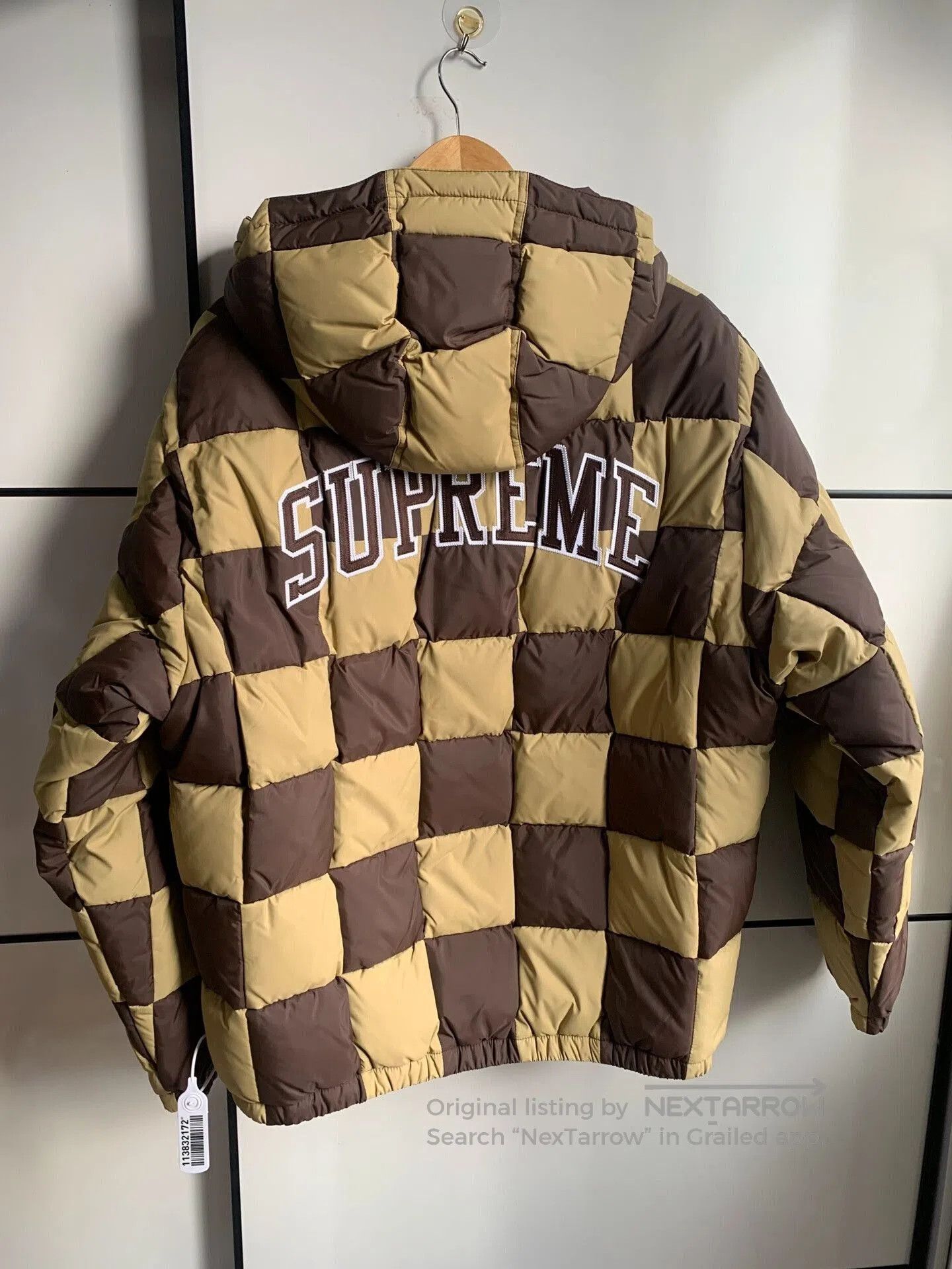 Supreme Supreme 19FW Checkerboard Puffy Jacket. Size US L / EU 52-54 / 3 - 2 Thumbnail