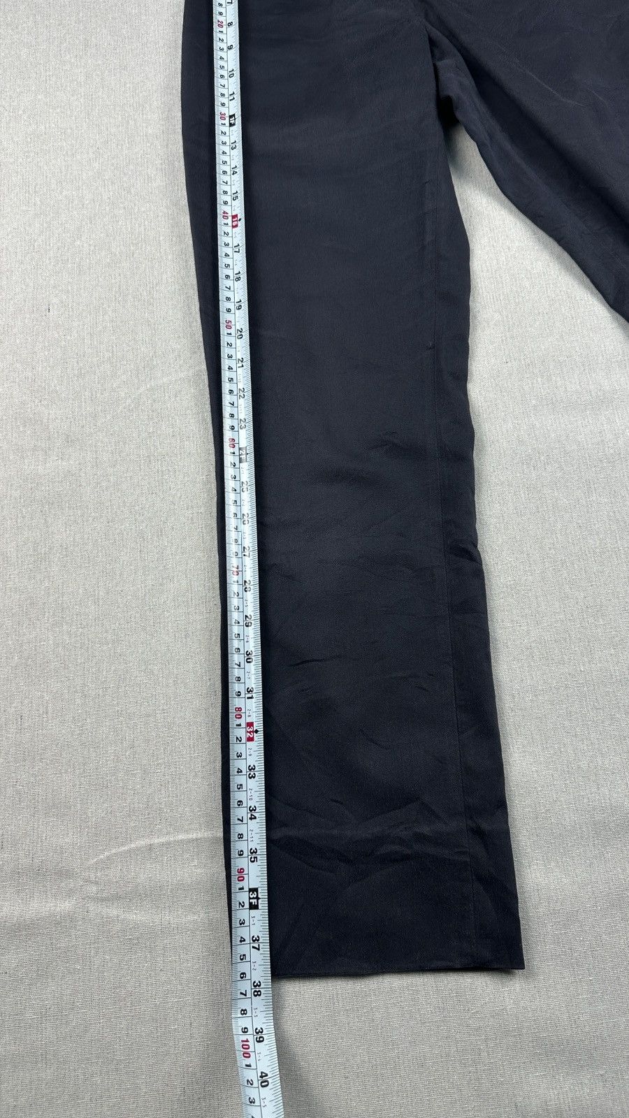 Dolce & Gabbana Dolce & Gabbana Flare Trousers Split Hem Black Size 26" / US 2 / IT 38 - 17 Thumbnail