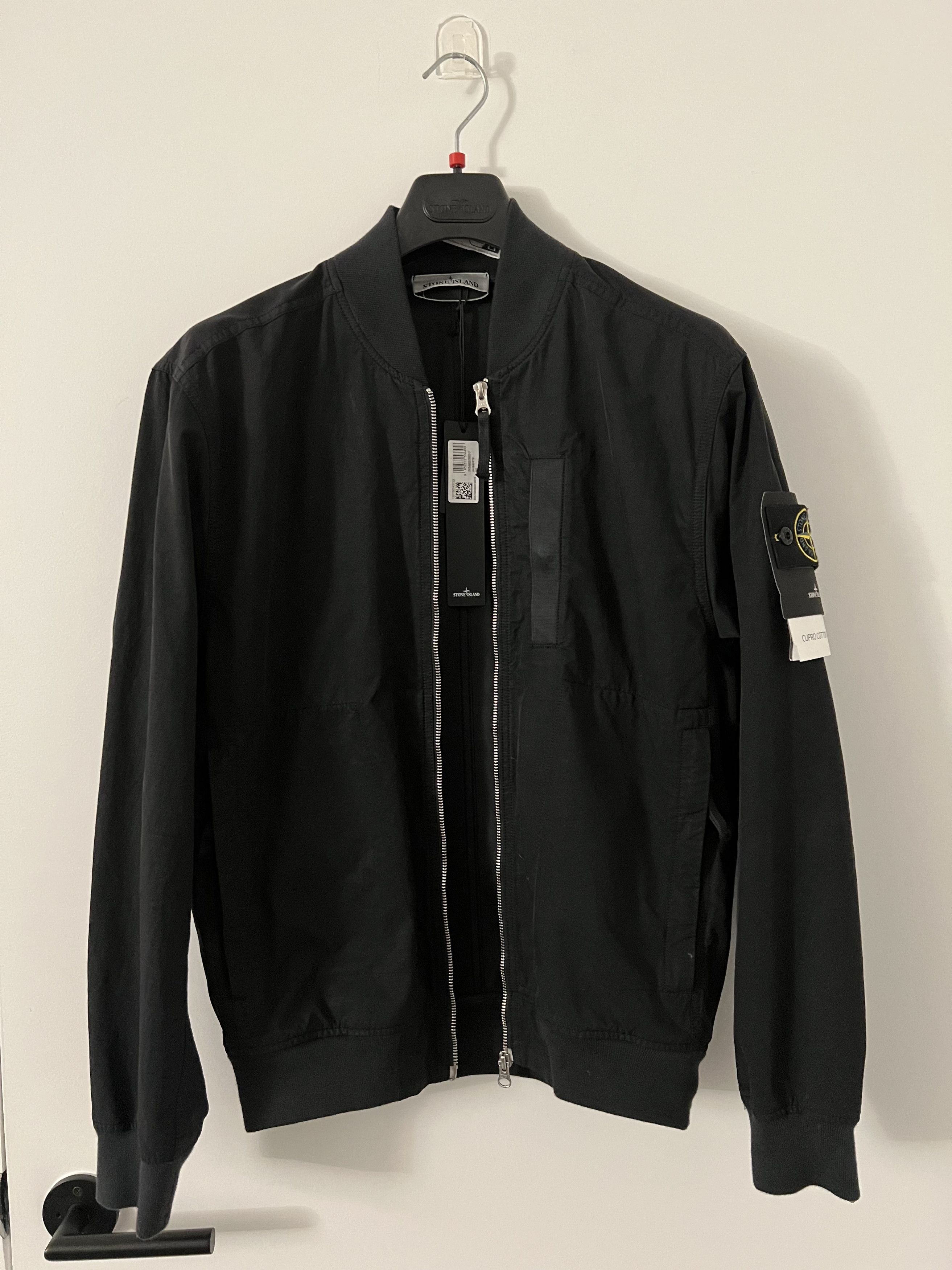 Stone Island Stone Island SS23 Cupro Cotton Twill-Tc Bomber Jacket Size US S / EU 44-46 / 1 - 2 Thumbnail