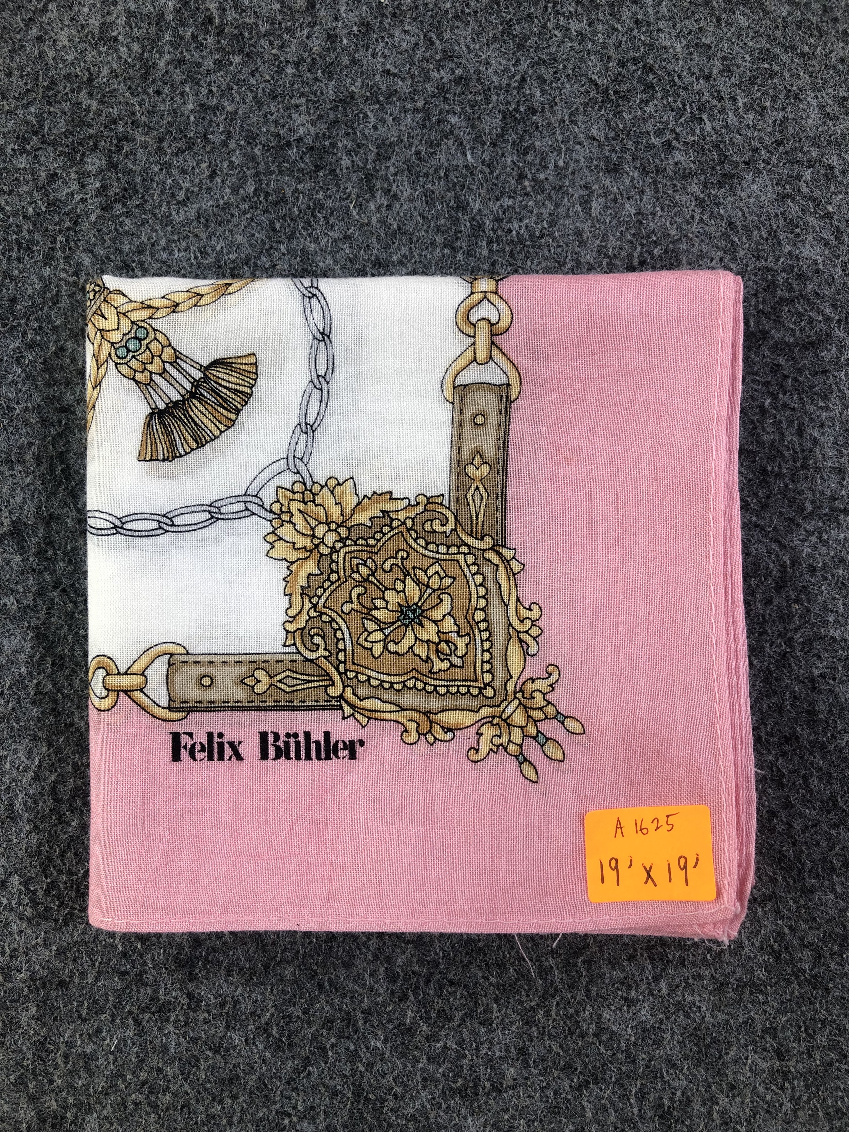 Vintage Felix Buhler Handkerchief / Bandana / Neckerchief Size ONE SIZE - 6 Thumbnail