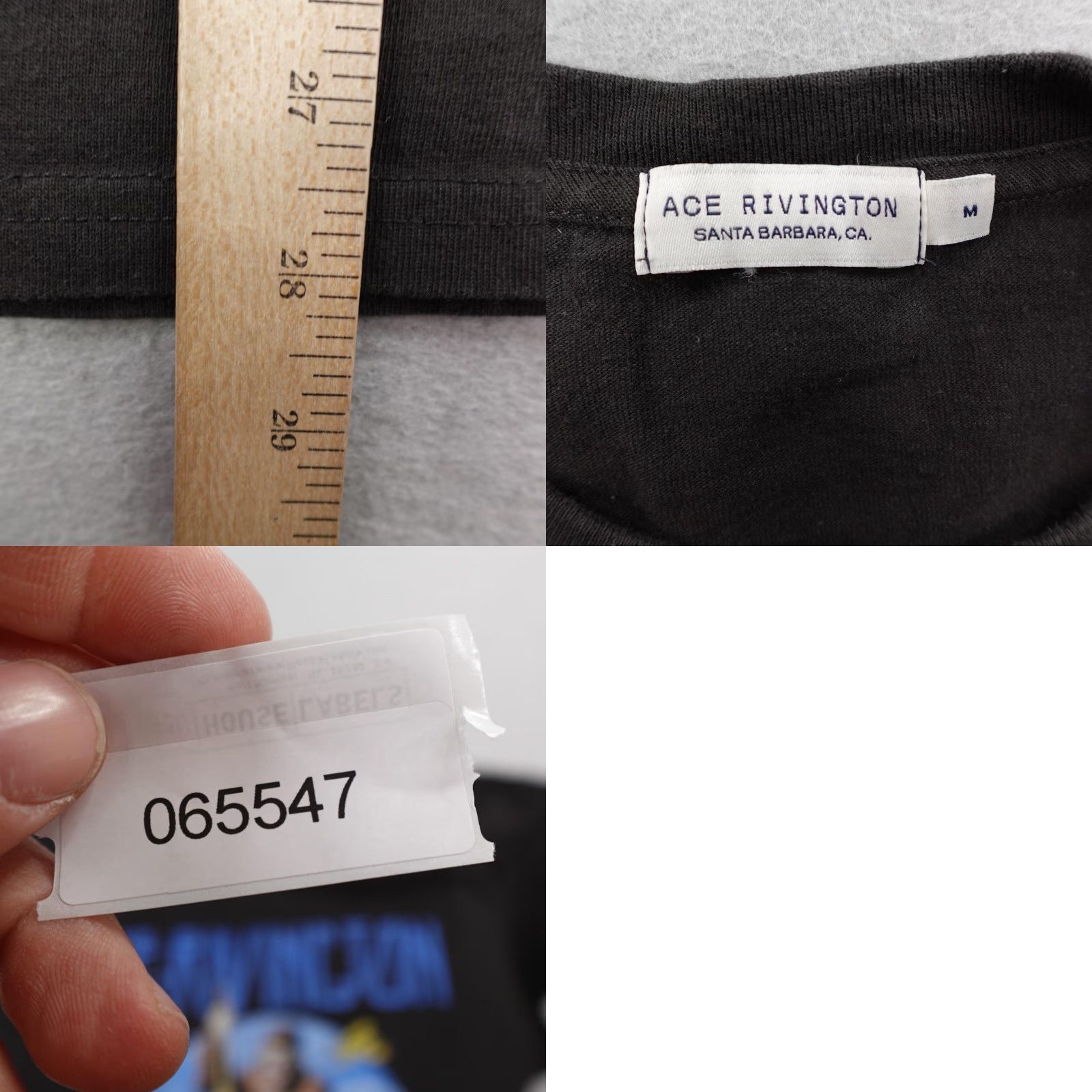 Vintage Ace Rivington Shirt Black Medium Graphic Concert SB Tour 2022 Mens Size US M / EU 48-50 / 2 - 8 Thumbnail