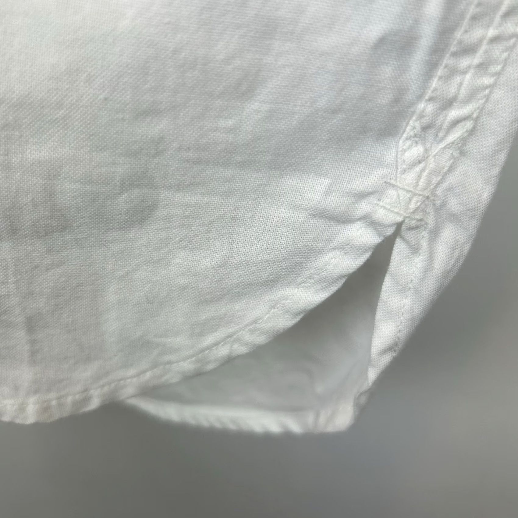 Madewell Madewell Top Womens XXS White Short Sleeve Button Up Oversized Casual Camp Size XXS / US 00 / IT 34 - 6 Thumbnail