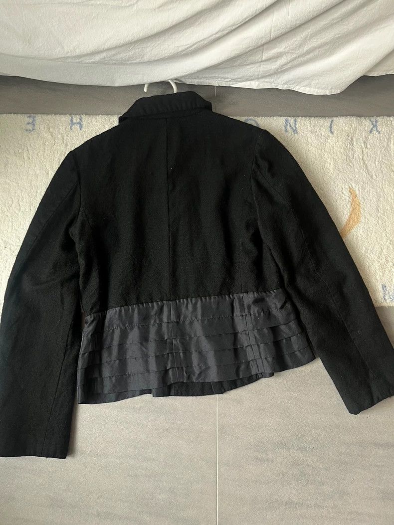 Comme des Garcons Comme Des Garcons Splicing silk layered suit jacket 2504-Ne Size S / US 4 / IT 40 - 5 Thumbnail
