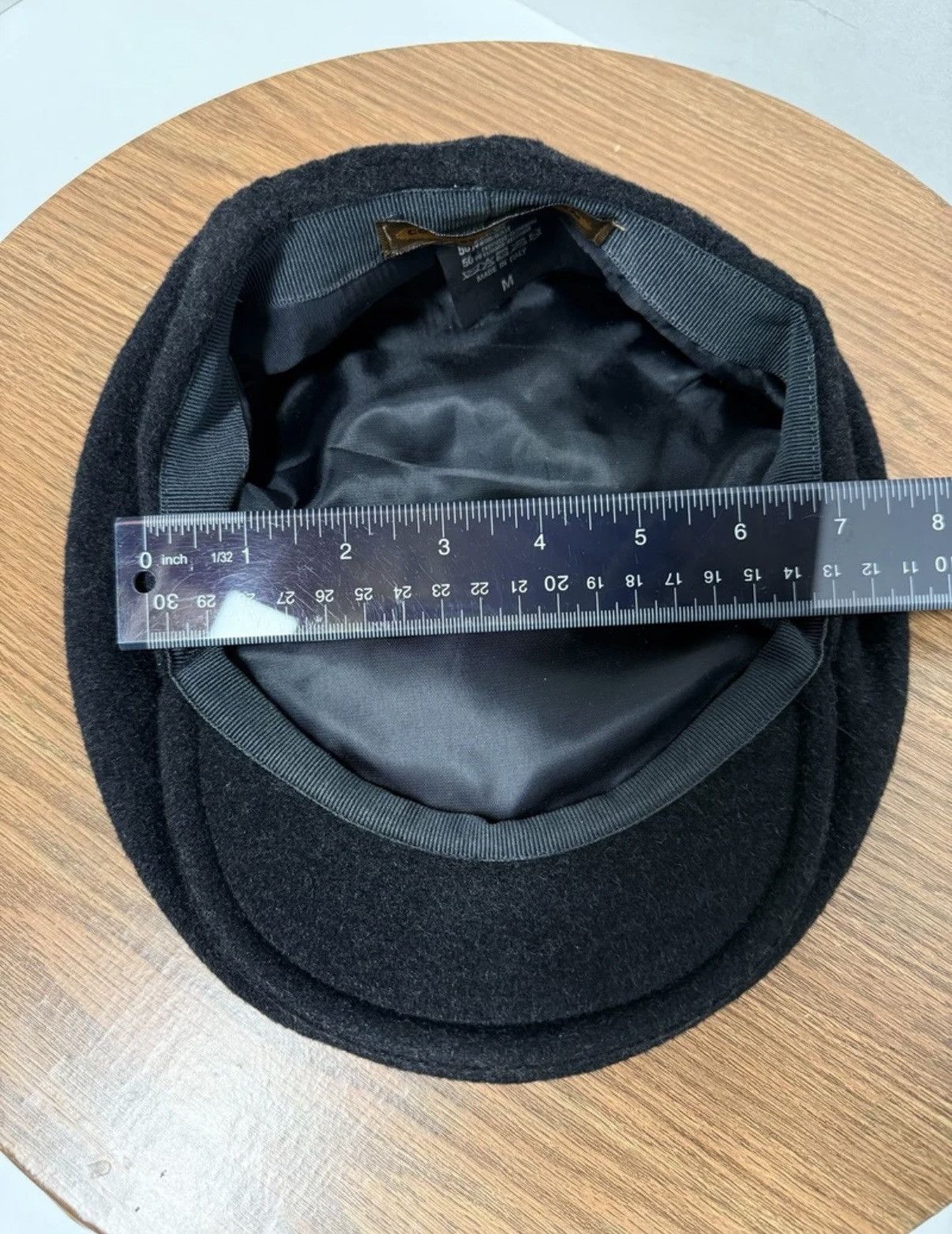 Other Country Gentleman Vtg Black Wool Cashmere Newsboy Cap 04553 Size ONE SIZE - 8 Thumbnail