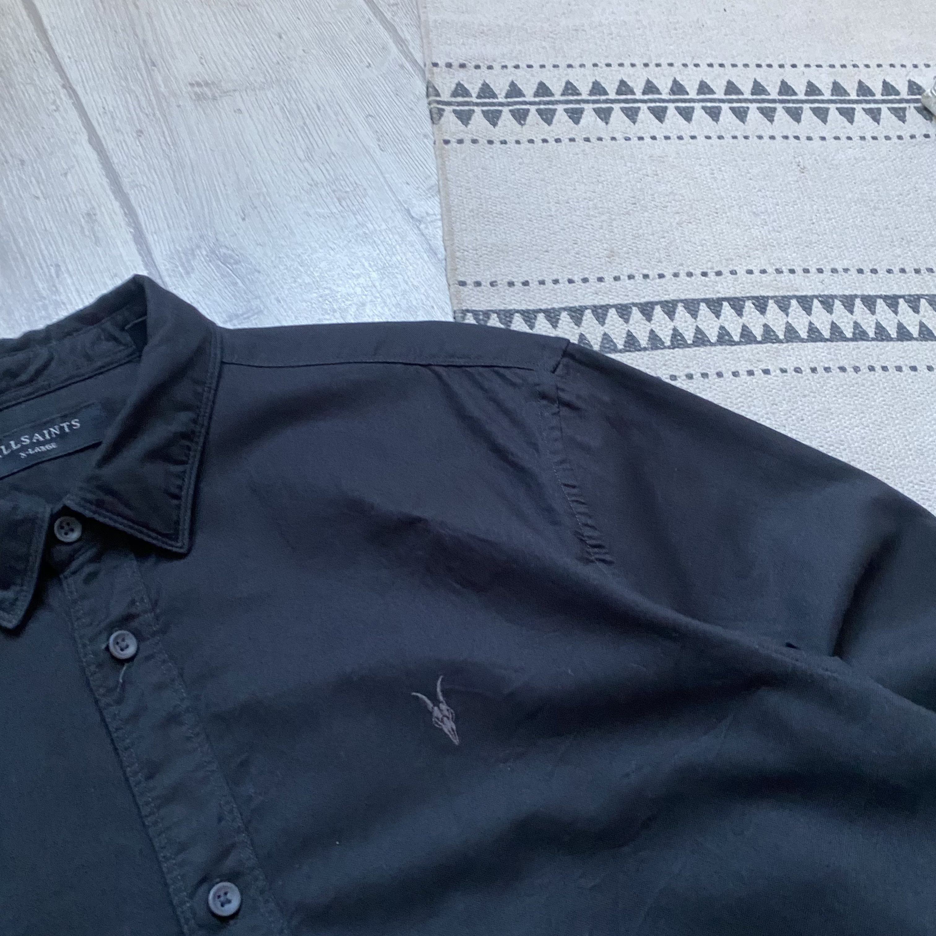 Allsaints 🖤 Designer Allsaint Classic shirt oxford Size US L / EU 52-54 / 3 - 5 Thumbnail
