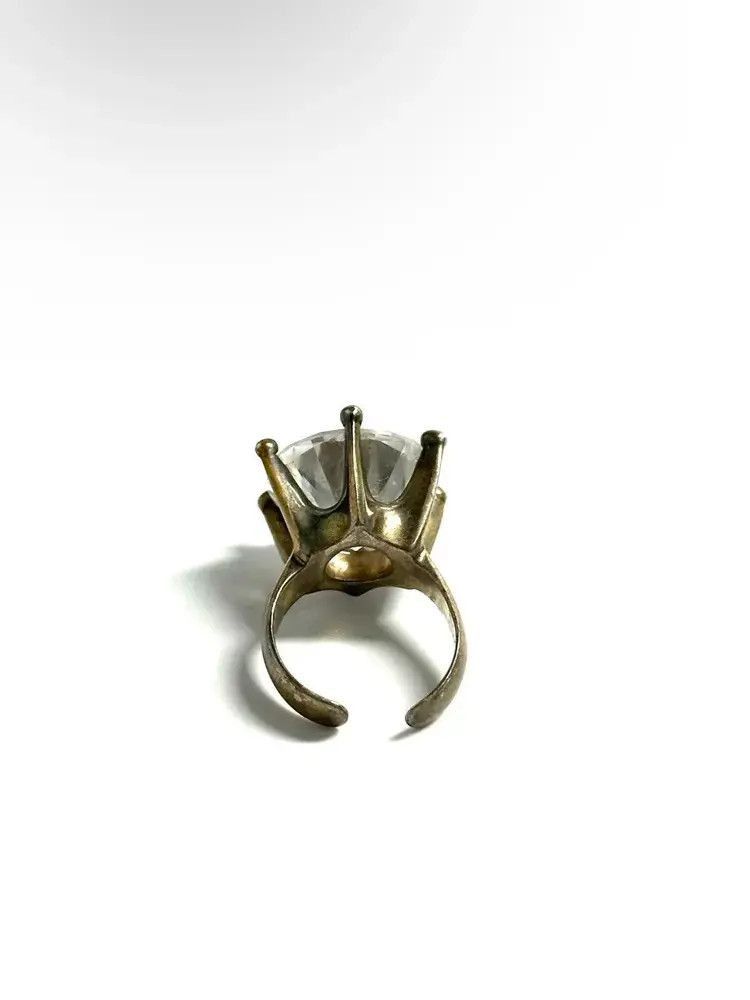 Undercover Undercover but beautiful huge “diamond ” ring Size ONE SIZE - 4 Thumbnail