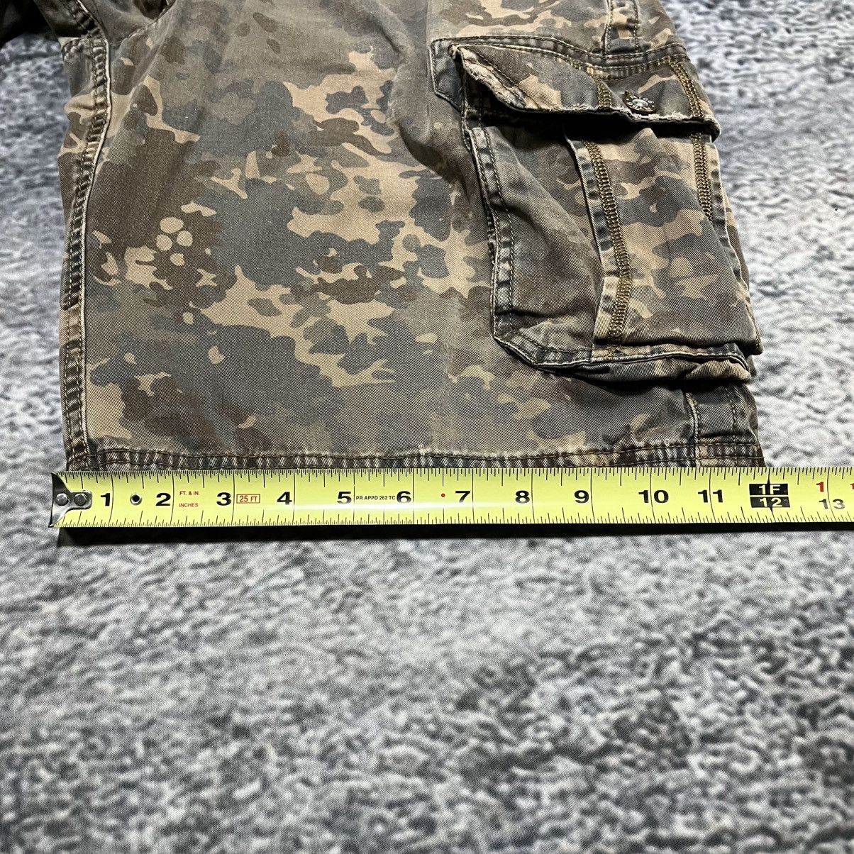 Route 66 Vintage Y2K Route 66 Camo Cargo Shorts Utility Baggy 32 Size US 32 / EU 48 - 12 Thumbnail