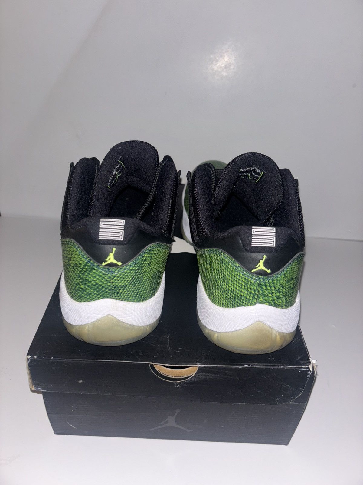 Jordan Brand Air Jordan 11 Retro Low ‘Snake’ Size US 11.5 / EU 44-45 - 3 Thumbnail
