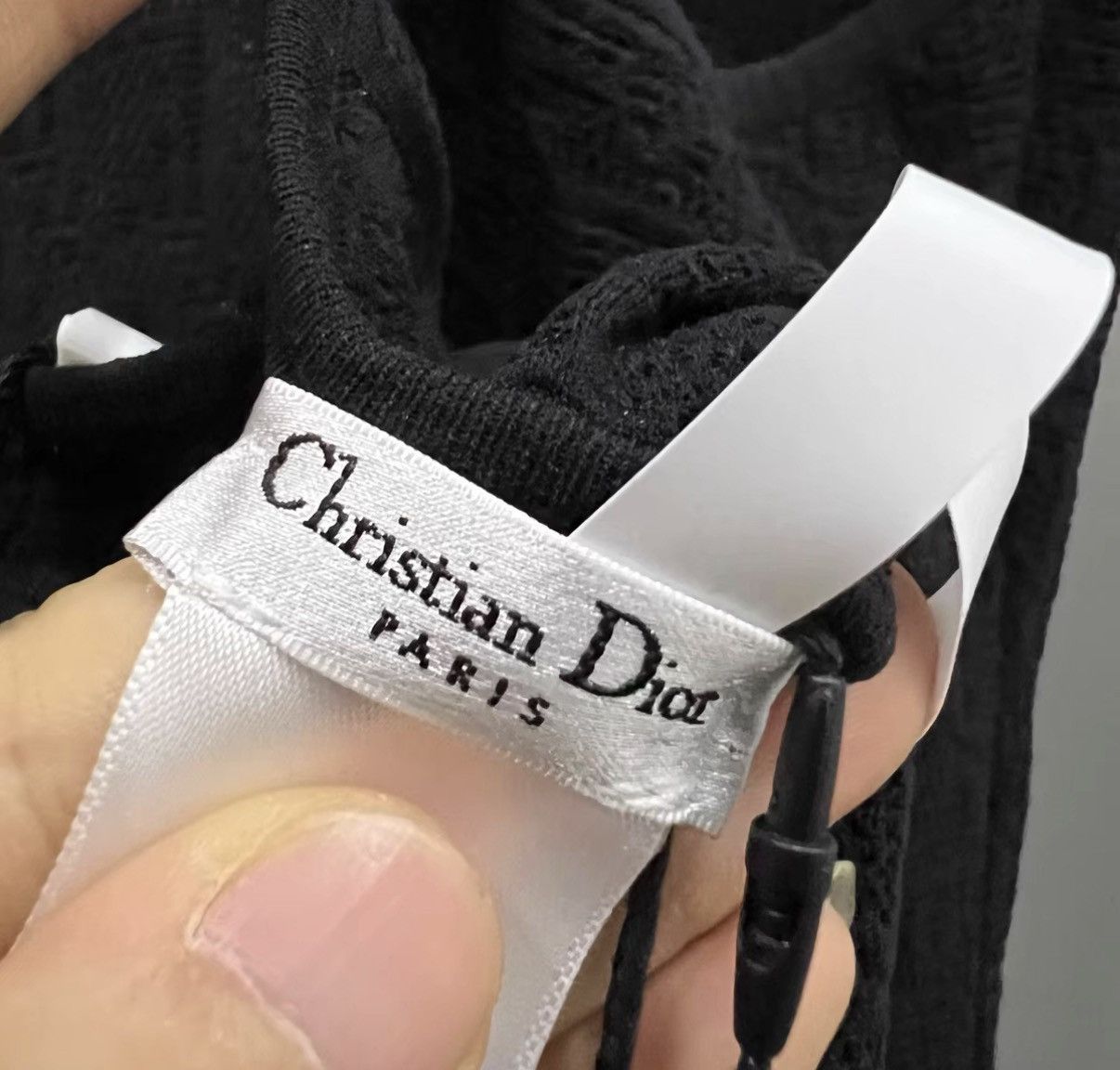 Dior Dior Black Monogram Jacquard Printed Bodysuit J41 Size M / US 6-8 / IT 42-44 - 3 Thumbnail