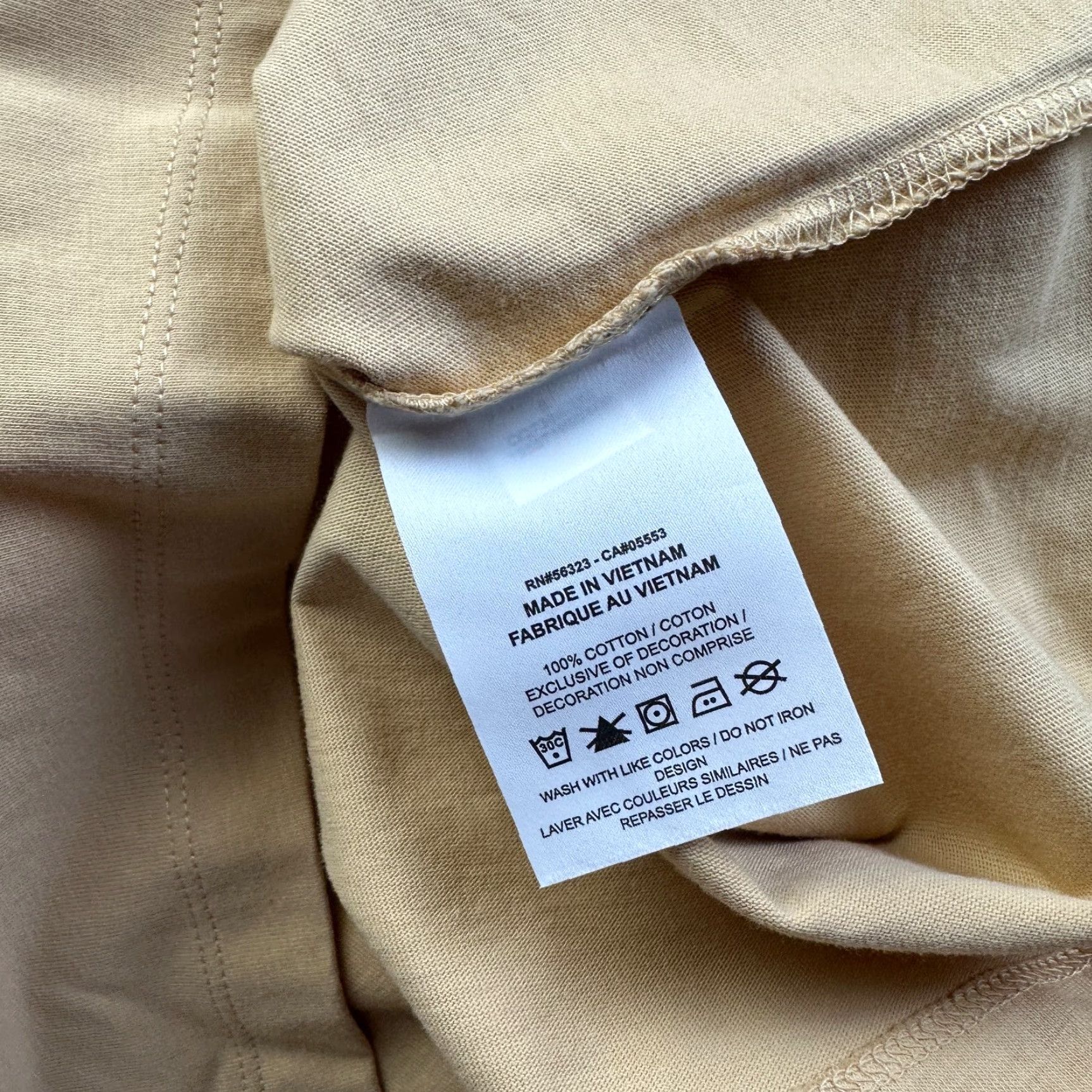 Jordan Brand NEW Jordan Shirt Mens Small Beige Tan Long Sleeve Graphic Sneakerhead Jumpman Size US S / EU 44-46 / 1 - 6 Thumbnail