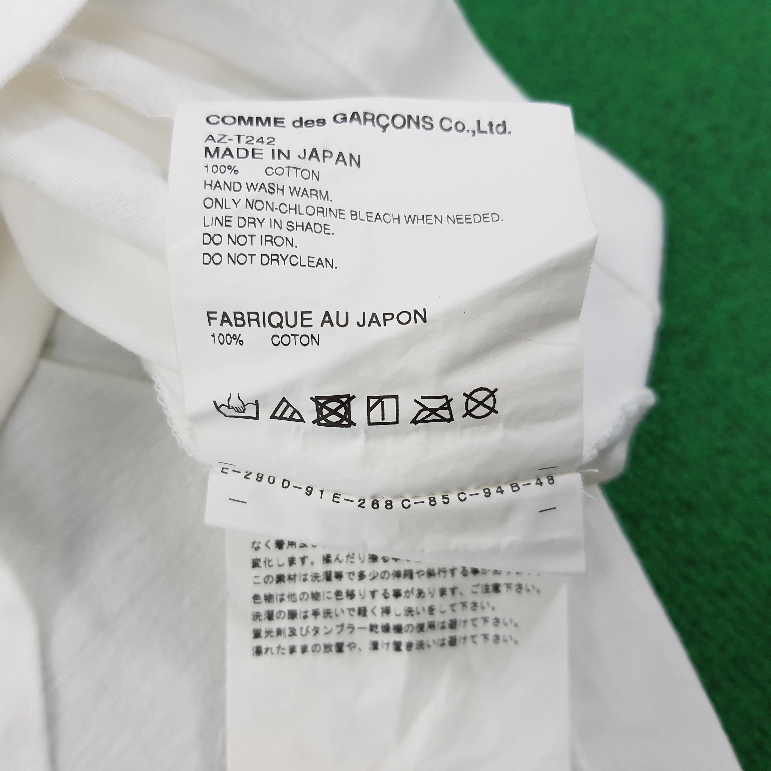Comme des Garcons PLAY Vintage Comme Des Garcons PLAY Camo Heart Tee C267N34 Size US M / EU 48-50 / 2 - 7 Thumbnail