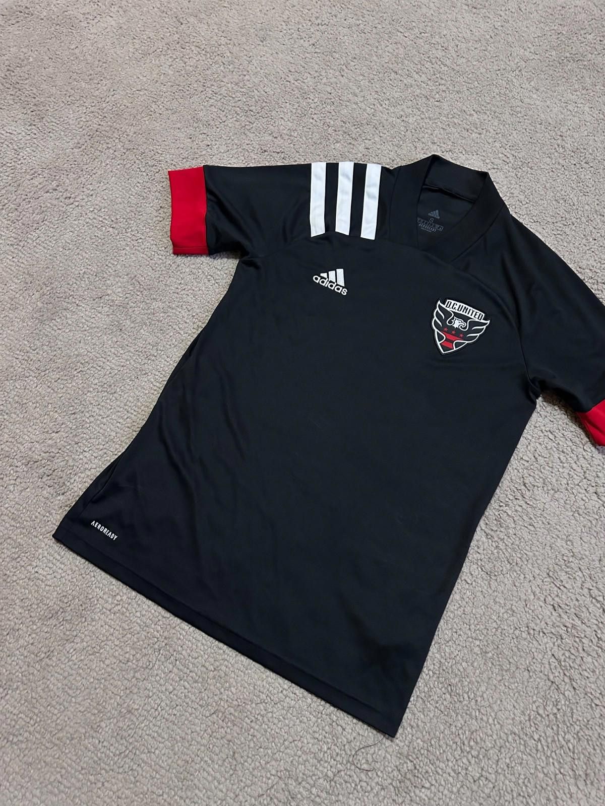 Adidas 2020-21 DC United Home Football Shirt Soccer Jersey Sz S Size US S / EU 44-46 / 1 - 2 Thumbnail