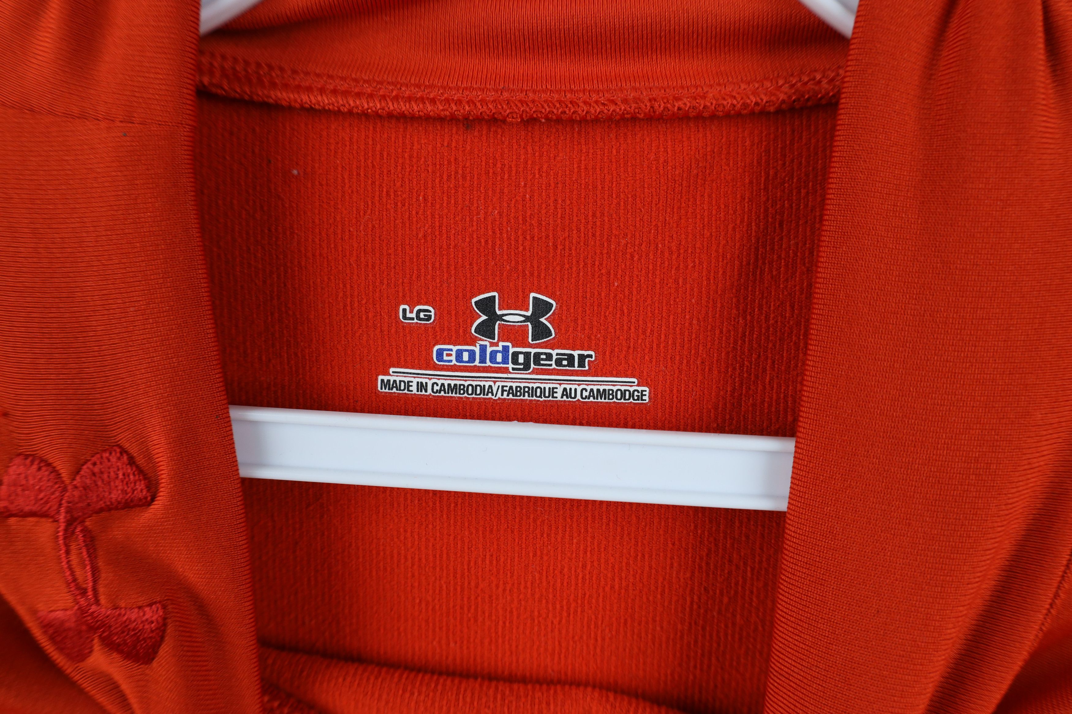 Under Armour Under Armour Compression Mock Neck Training T-Shirt Orange Size US L / EU 52-54 / 3 - 10 Thumbnail
