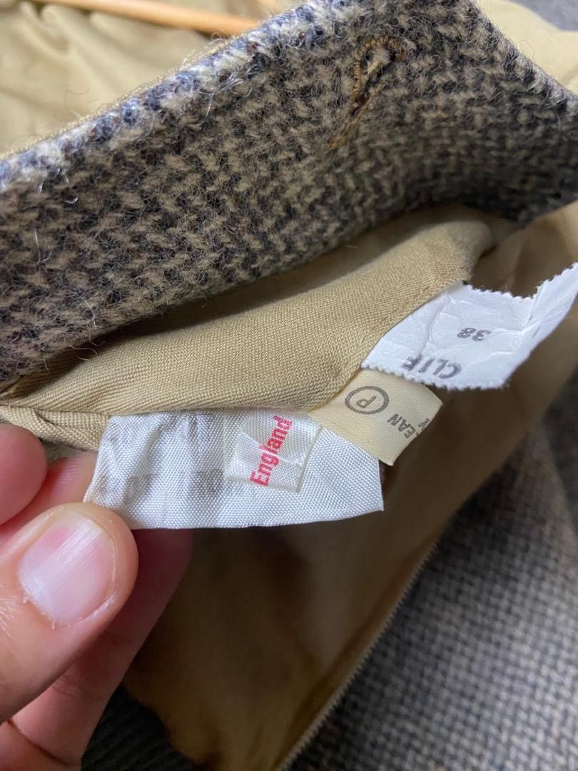 Japanese Brand Authentic Imports Tweed Zip Up Jacket (176) Size US L / EU 52-54 / 3 - 4 Thumbnail
