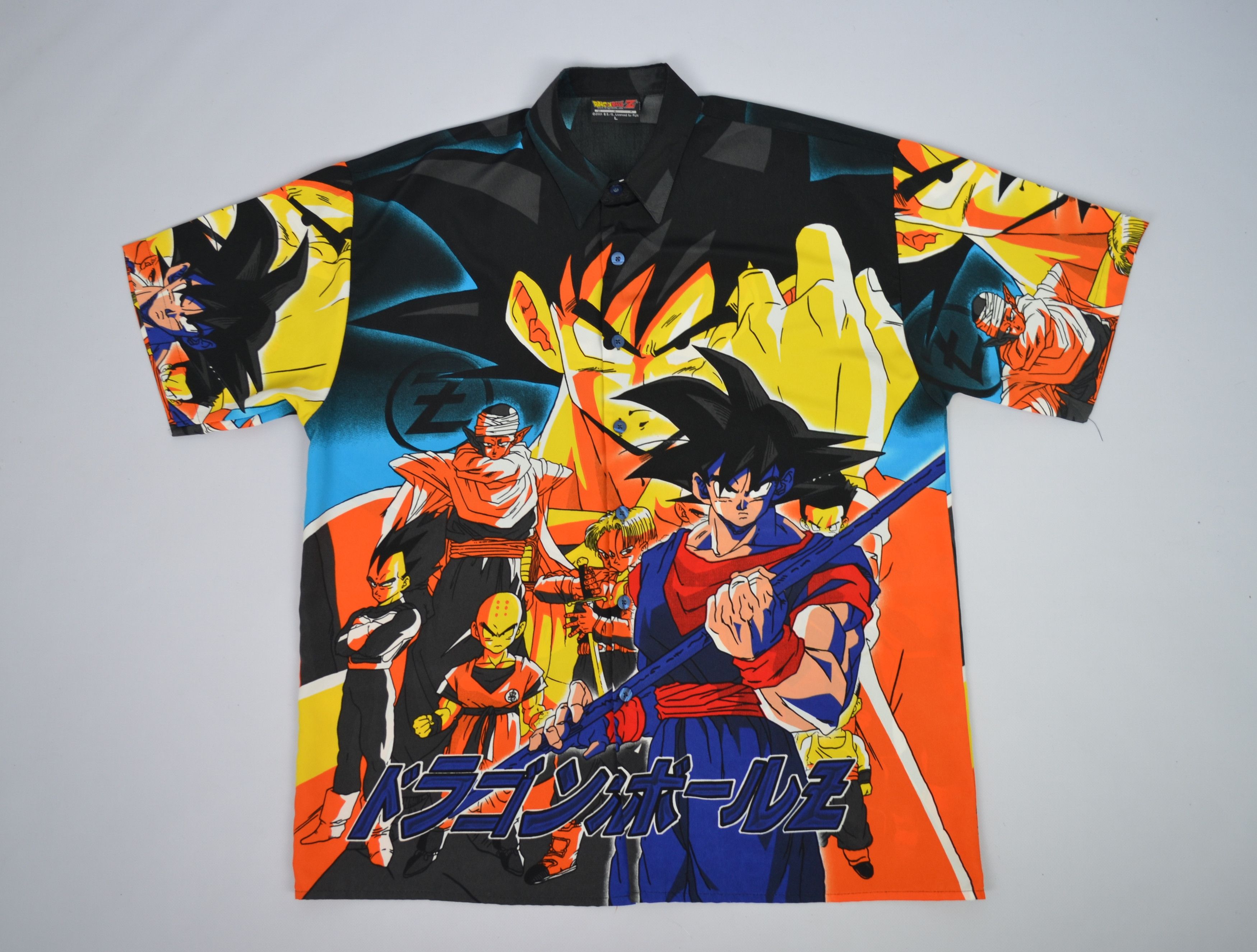 Anime × Vintage Vintage 2001 DRAGONBALL Z Button Up All Over Print Shirt L Size US L / EU 52-54 / 3 - 1 Thumbnail