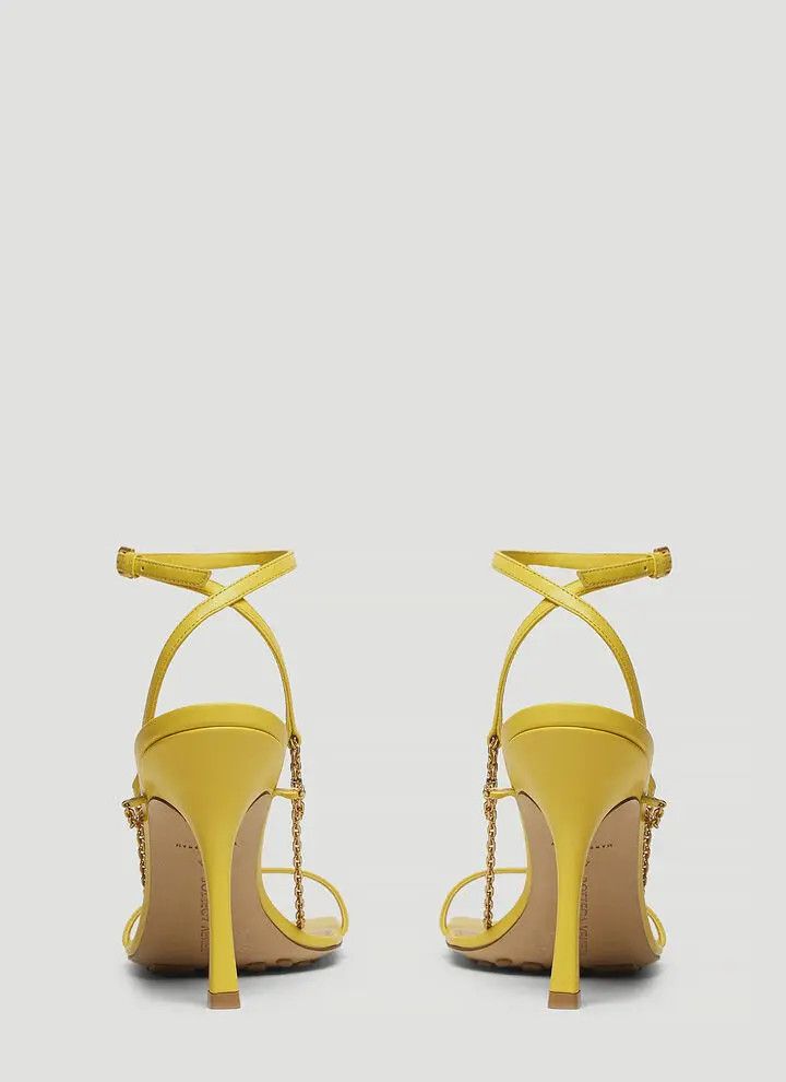 Bottega Veneta o1bcso1str0924 Stretch in Yellow Size US 5.5 / IT 35.5 - 4 Thumbnail