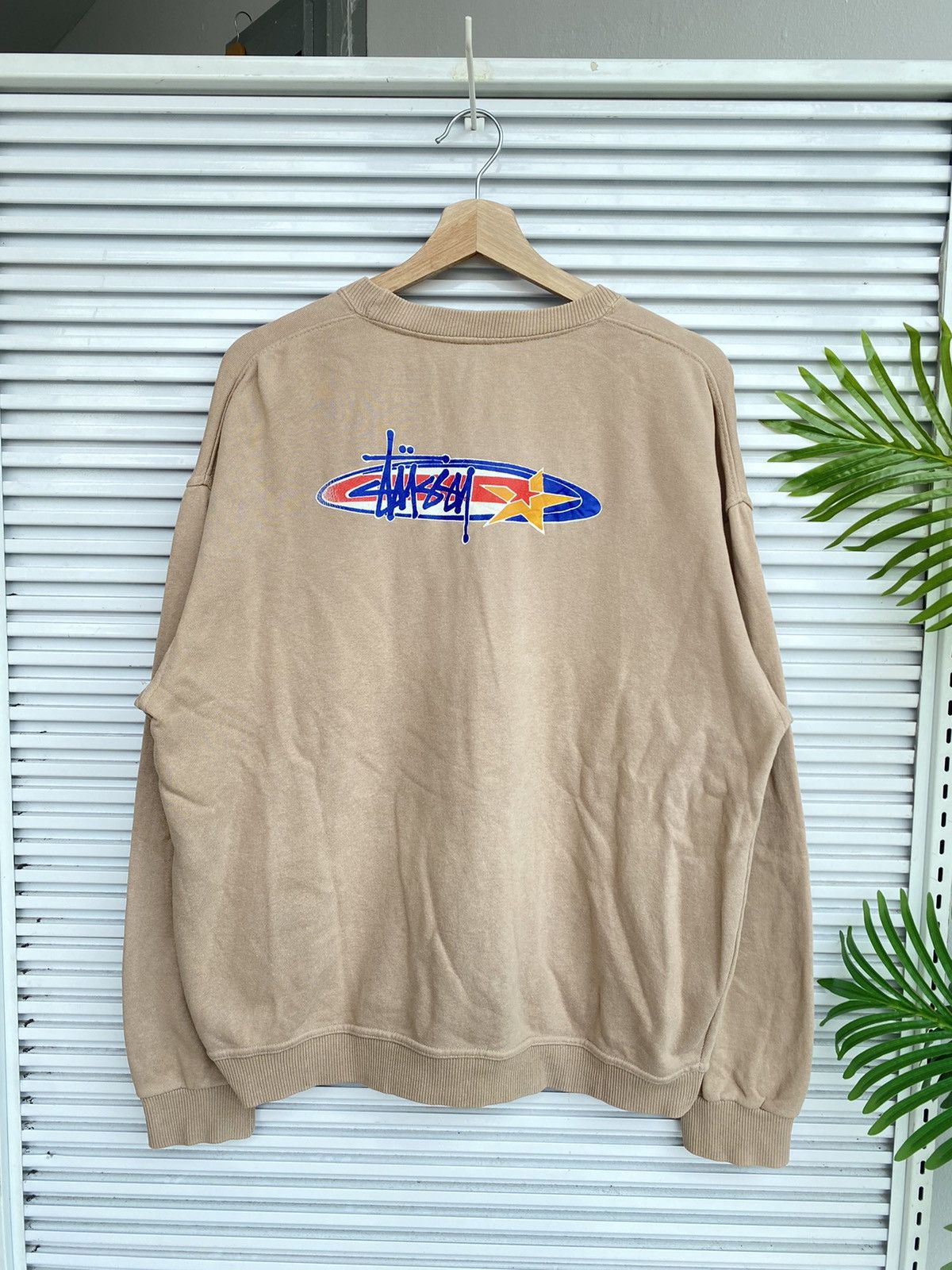 Stussy Vintage Stussy Star OG Logo Crewneck/ Travis Flacko Scott Size US L / EU 52-54 / 3 - 5 Thumbnail