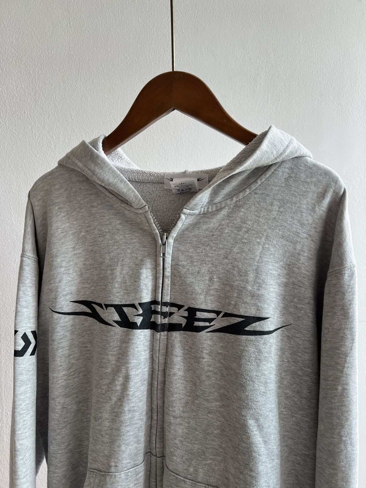 Vintage Y2k STEEZ Hoodie Zip Up Size US S / EU 44-46 / 1 - 4 Thumbnail