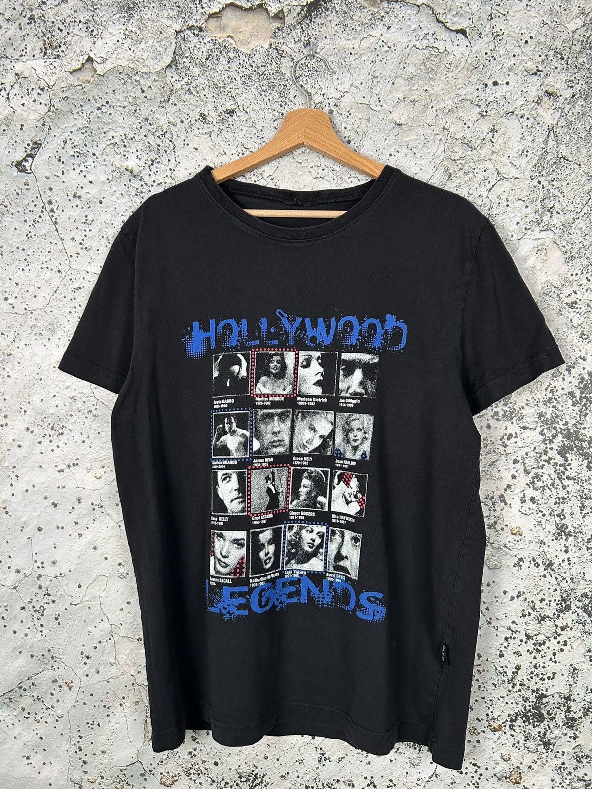 Band Tees Vintage Hollywood Legends Movie Graphic Tee 90s Rare Size US L / EU 52-54 / 3 - 1 Thumbnail