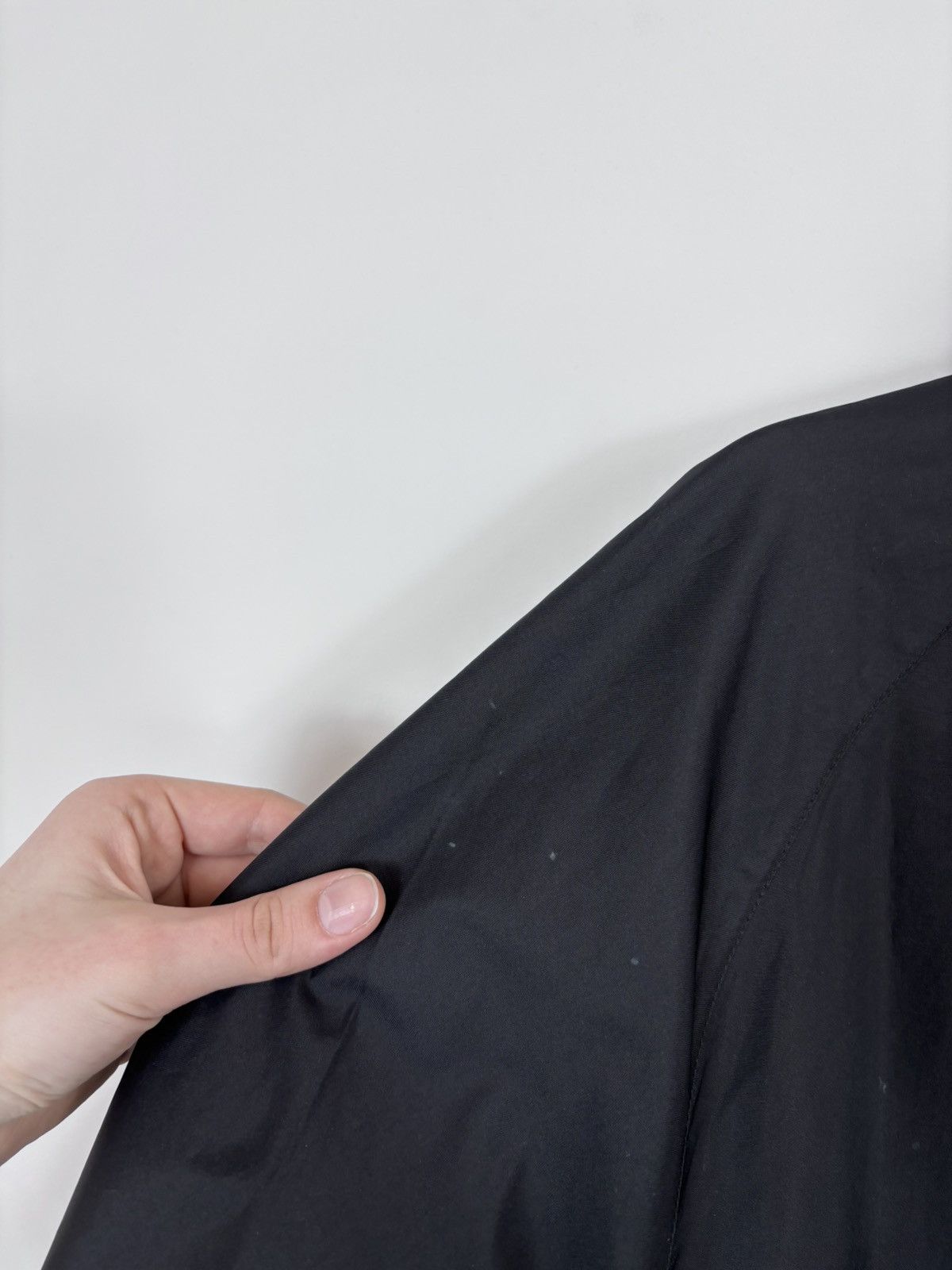 Nike Vintage 1990s Nike Y2K Black Swoosh Hype Anorak Jacket Size US L / EU 52-54 / 3 - 17 Thumbnail
