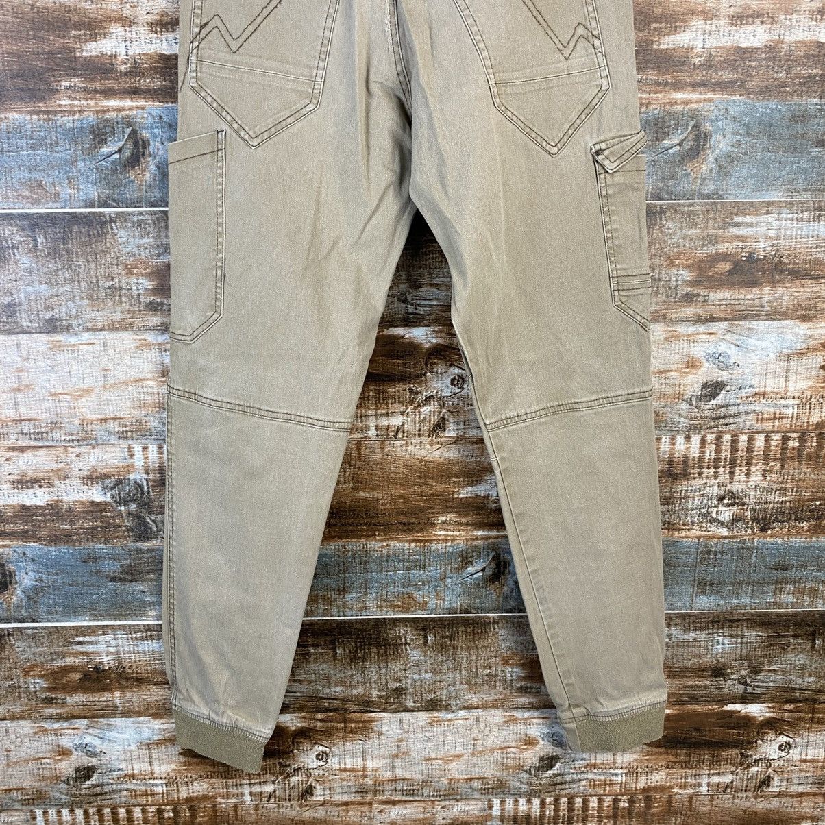 Japanese Brand DL Field Core Beige Joggers cargo Pants #C780 Size US 27 - 18 Thumbnail