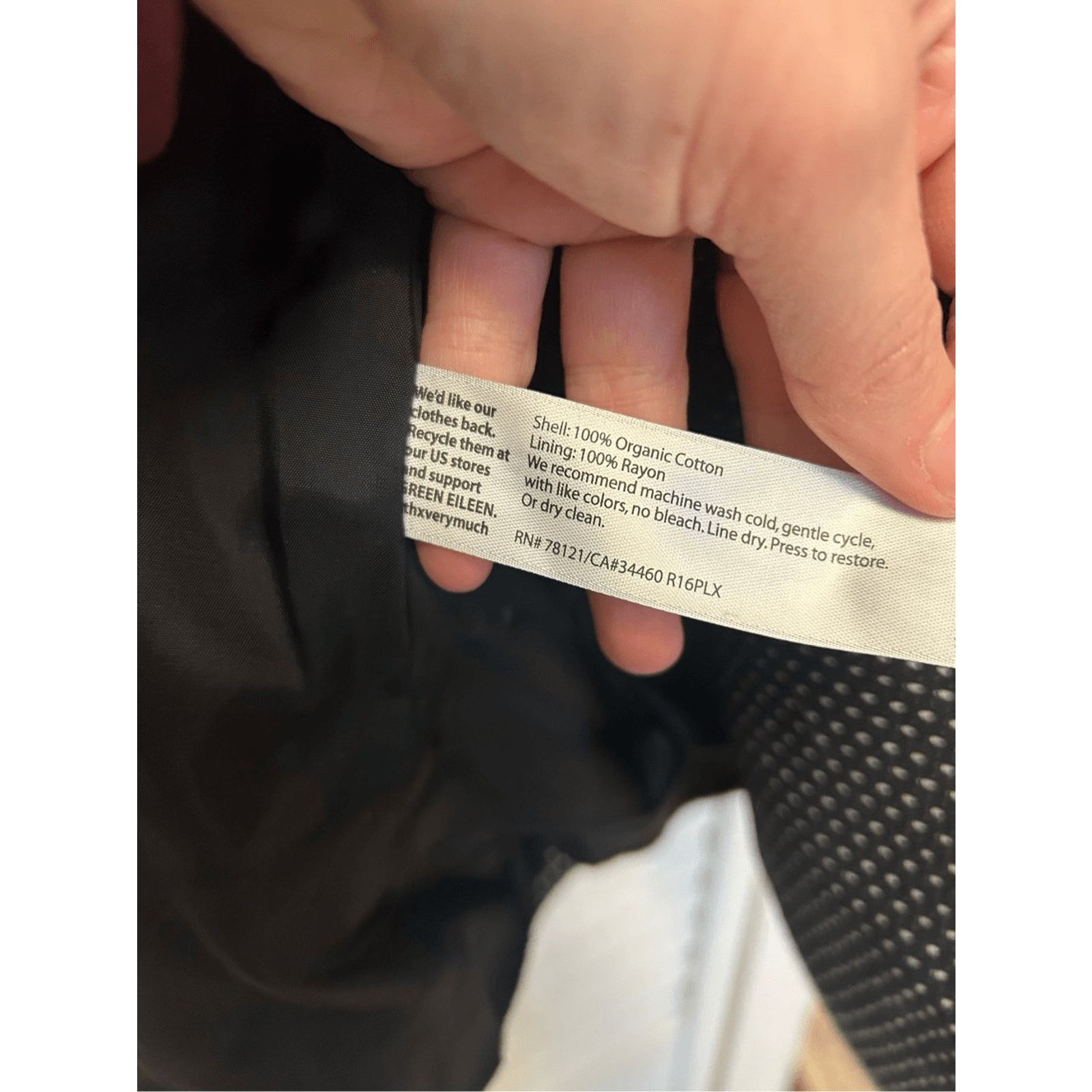 Eileen Fisher Eileen Fisher Woven Round Neck Open-Front Blazer Sz Small Size S / US 4 / IT 40 - 7 Thumbnail