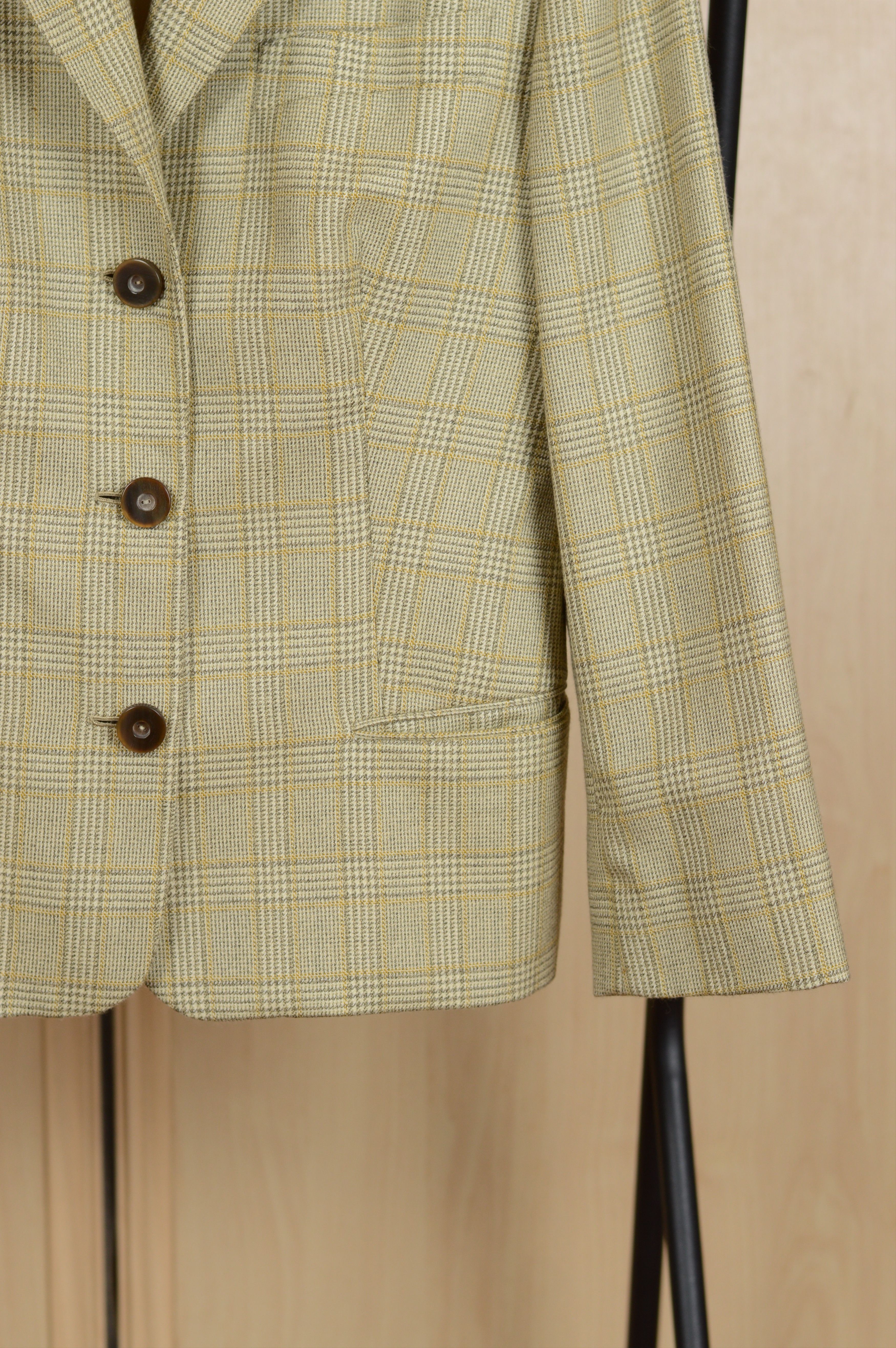 Kiton Kiton Cahsmere Checkered Blazer Size L / US 10 / IT 46 - 3 Thumbnail