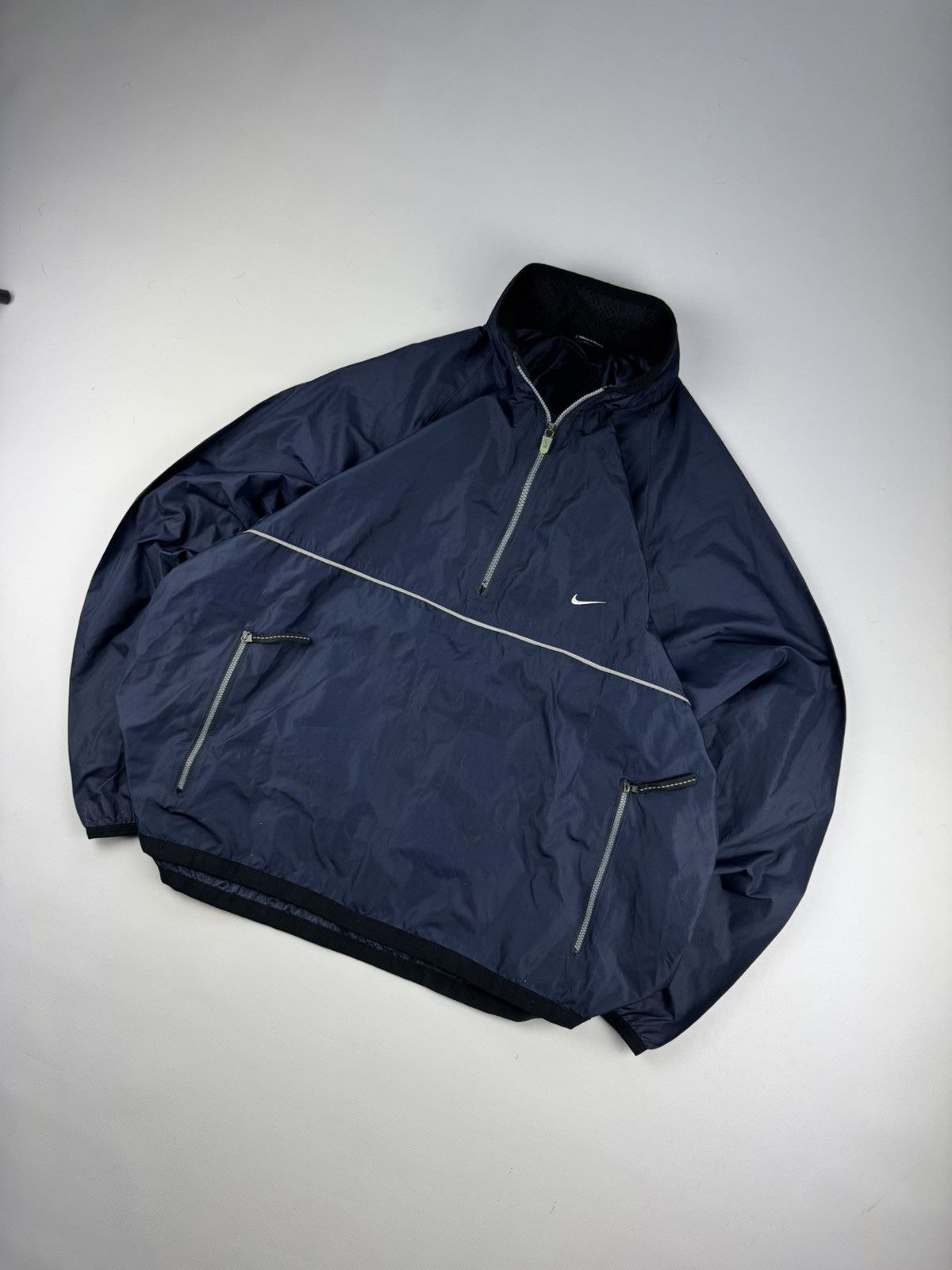 Nike × Vintage Nike Running 90’s Vintage Anorak Jacket Men’s Size US L / EU 52-54 / 3 - 2 Thumbnail