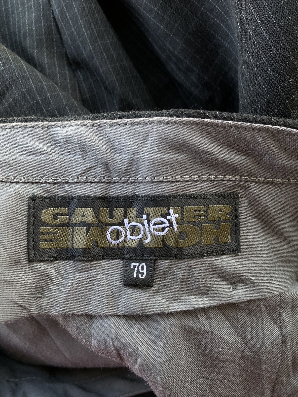 Gaultier Homme Objet × Jean Paul Gaultier × Vintage Jean Paul Gaultier Homme Objet Checkered Slack Size US 30 / EU 46 - 11 Thumbnail
