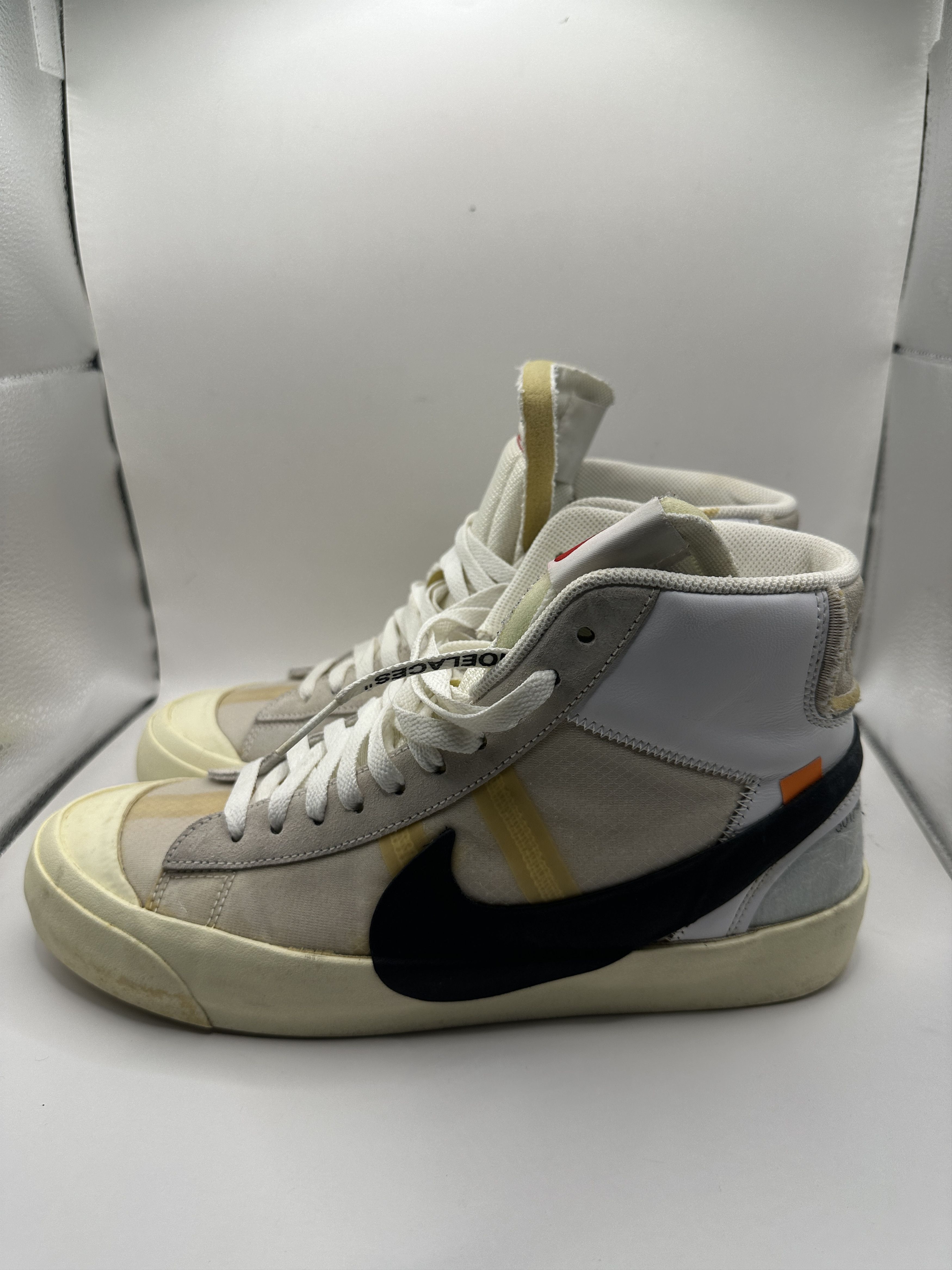 Nike × Off-White Nike Blazer Off White Size US 10 / EU 43 - 2 Thumbnail