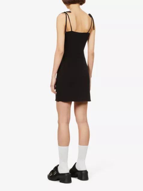 Off-White o1y1225 Mini Dress in Black Size XS / US 0-2 / IT 36-38 - 4 Thumbnail