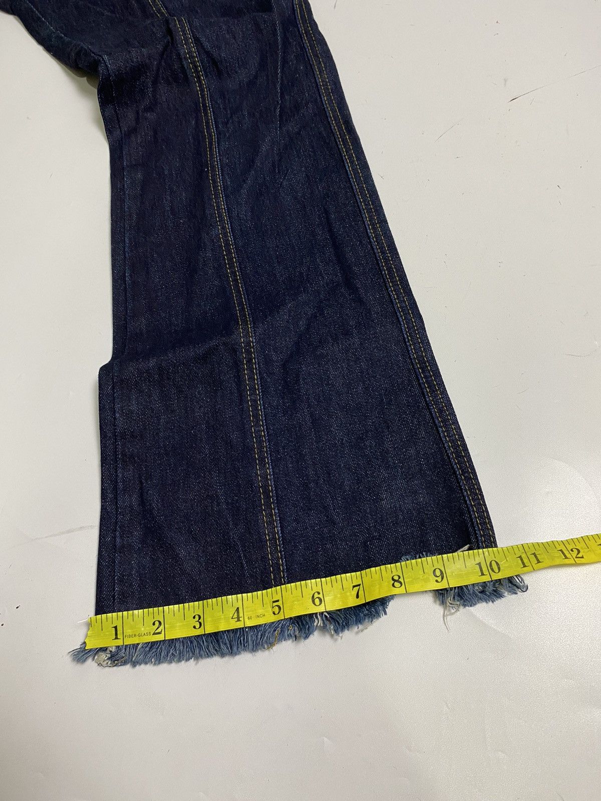 Japanese Brand × Jean Flare stripe denim jeans japanese brand Size US 28 / EU 44 - 12 Thumbnail