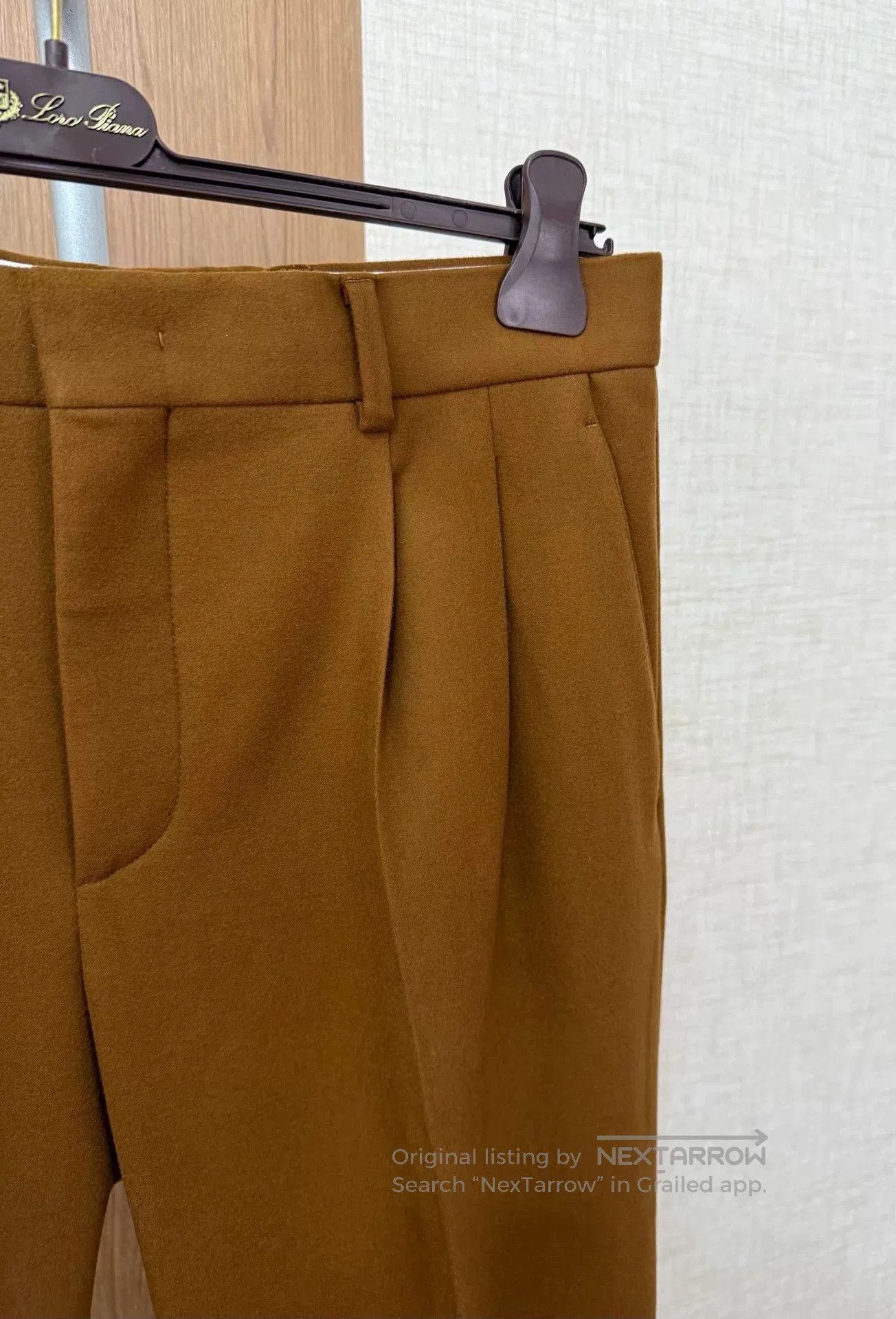 Loro Piana Loro Piana GOK Casual Pants in Camel Color. Size US 34 / EU 50 - 4 Thumbnail