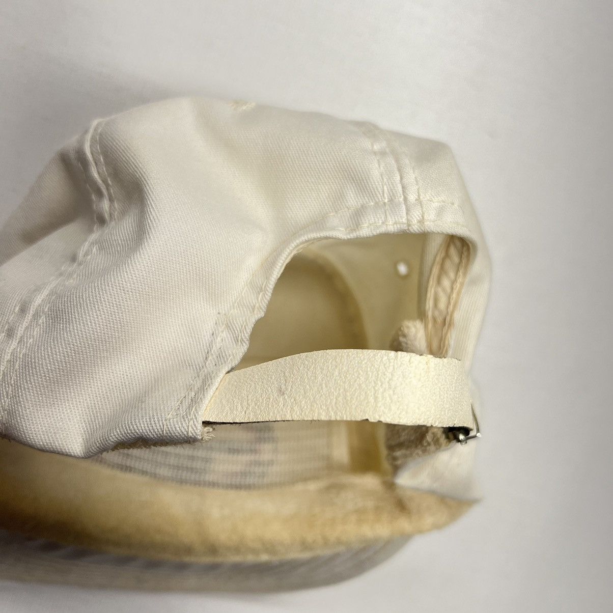 Vintage VTG Construction Hat Strap Back Oil Field Machine Pipeline Size ONE SIZE - 10 Thumbnail