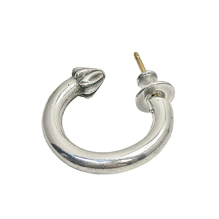 Chrome Hearts Chrome Hearts Plain Hoop Earring Size ONE SIZE - 3 Thumbnail