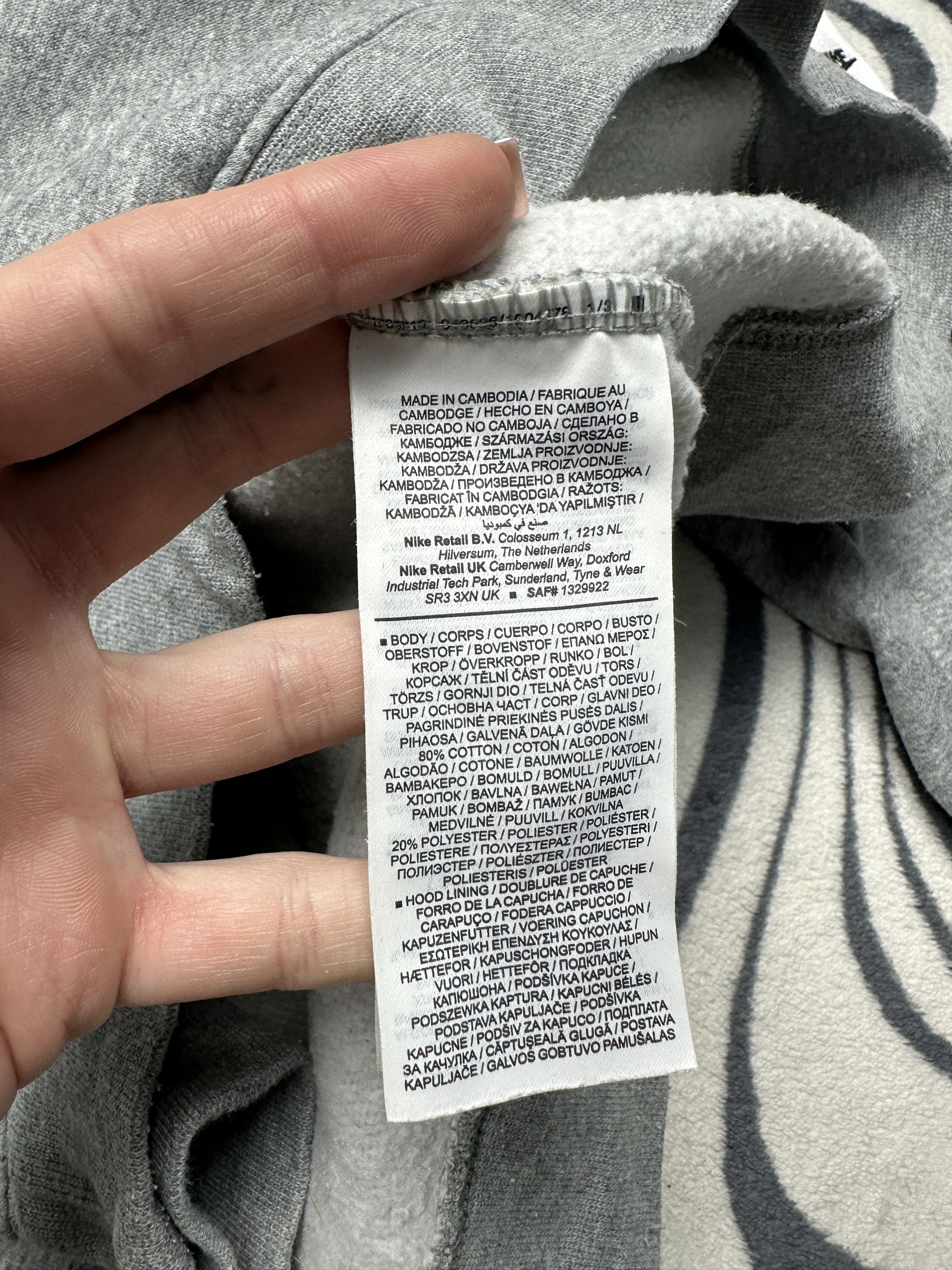 Nike × Vintage Nike Mens Hoodie Size US XXL / EU 58 / 5 - 5 Thumbnail
