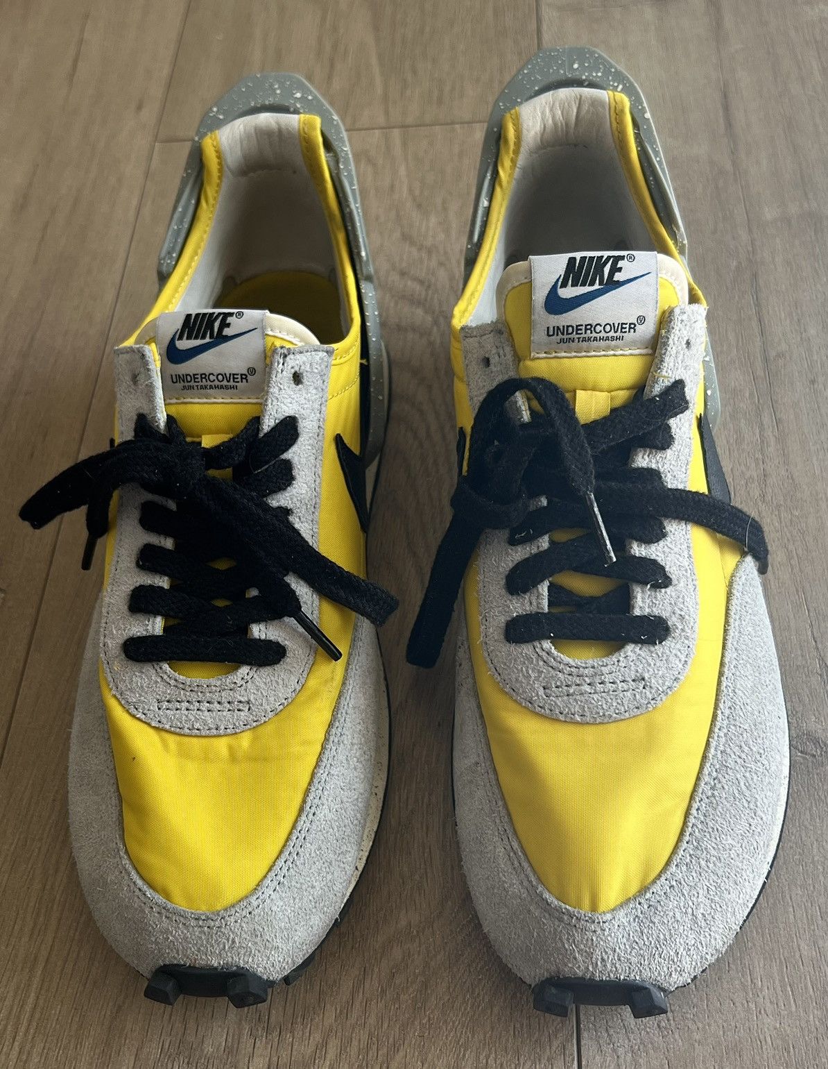 Nike × Undercover Nike Undercover Jun Takahasi Yellow Low Top Runner Sneakers Size US 10 / EU 43 - 3 Thumbnail