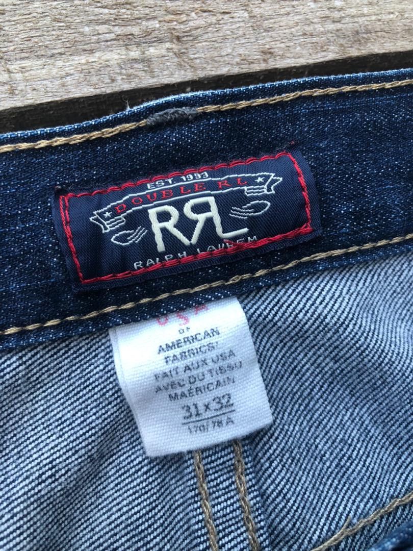 RRL Ralph Lauren RRL Ralph Lauren Selvedge Denim Jeans Slim Fit Size US 32 / EU 48 - 4 Thumbnail