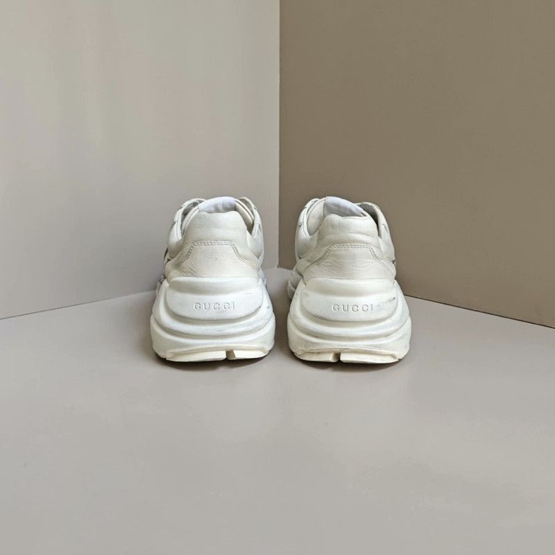 Gucci Rhyton Dad Sneakers in Ivory White -