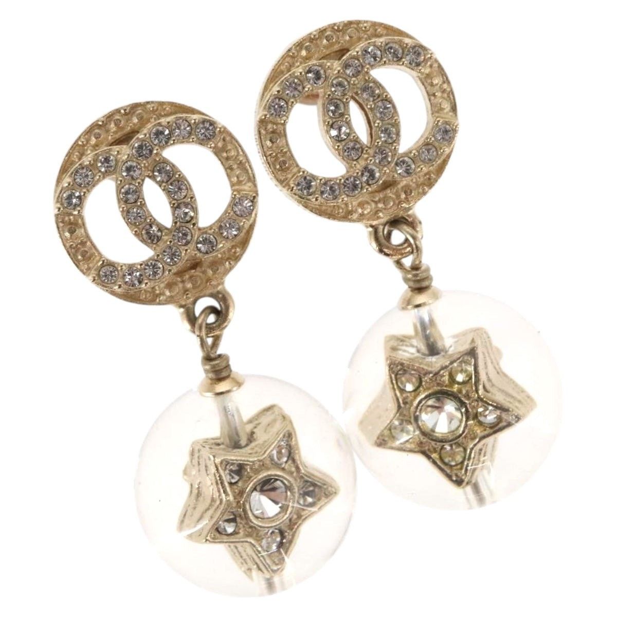 Chanel Chanel Coco Mark Pierce Earring Size ONE SIZE - 1 Thumbnail