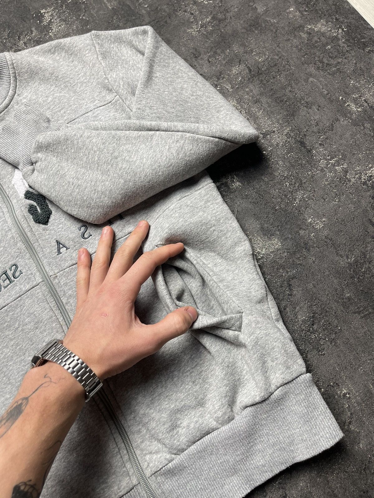 Trapstar London × Vintage Vintage TrapStar Zipped Hoodie Drill Style Size US S / EU 44-46 / 1 - 7 Thumbnail