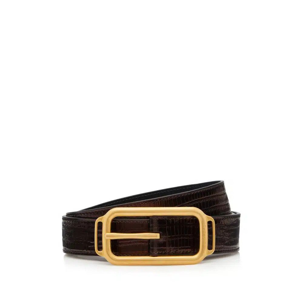 Tom Ford o1loc1c0225 TB293 Size: 95 / Leather Belt in Brown Size 36 - 1 Preview