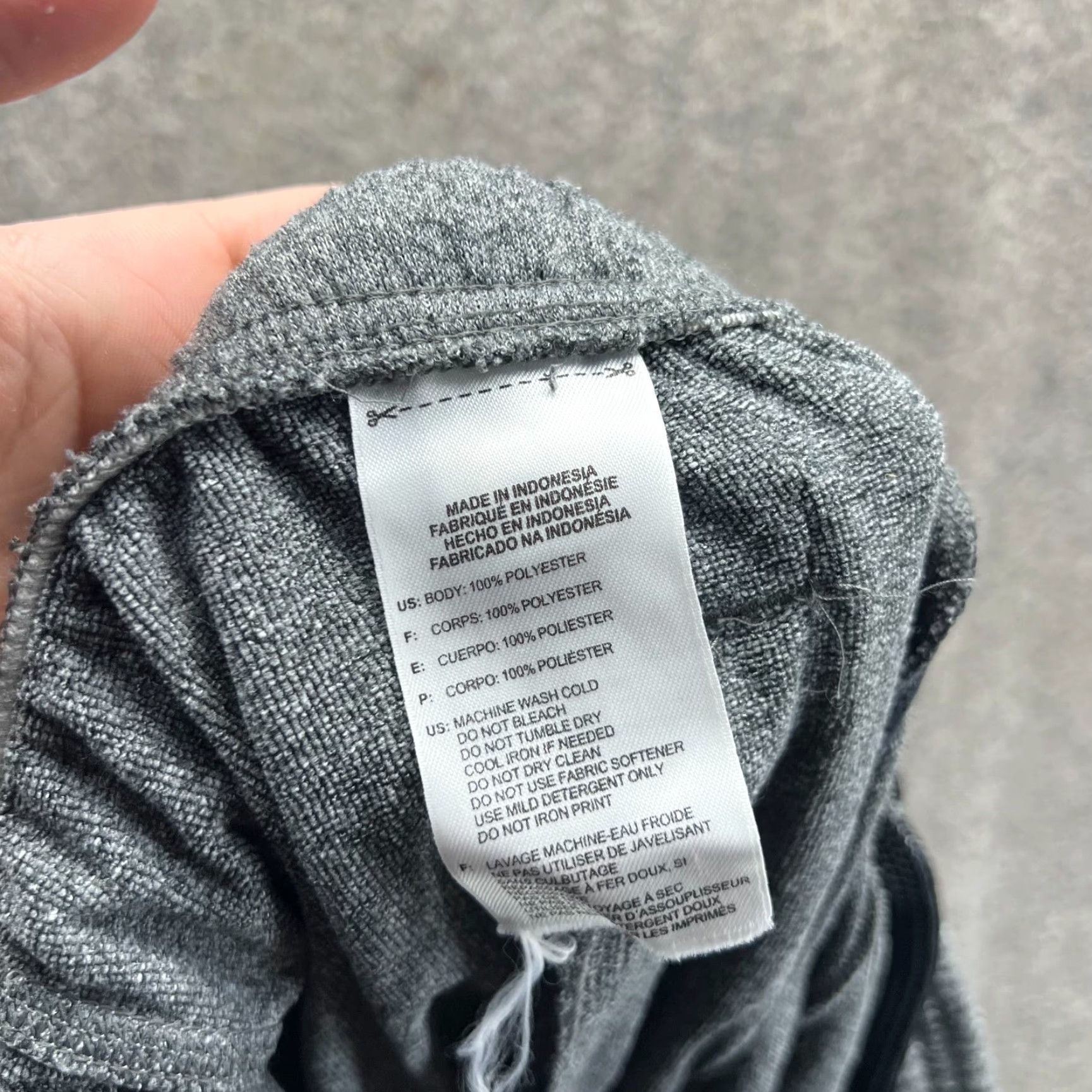 Adidas VINTAGE Adidas Sweatpants Mens Large Gray Lightweight Trefoil Heather Sweatpants Size US 33 - 5 Thumbnail