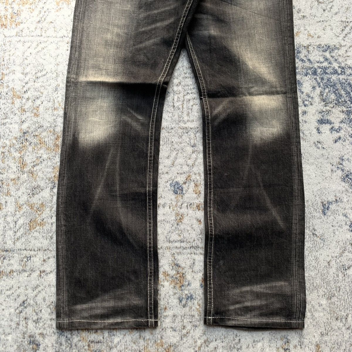 Japanese Brand Y2K Rare Semantic Design Gothic Punk Jeans Multi Zippers Size US 30 / EU 46 - 7 Thumbnail