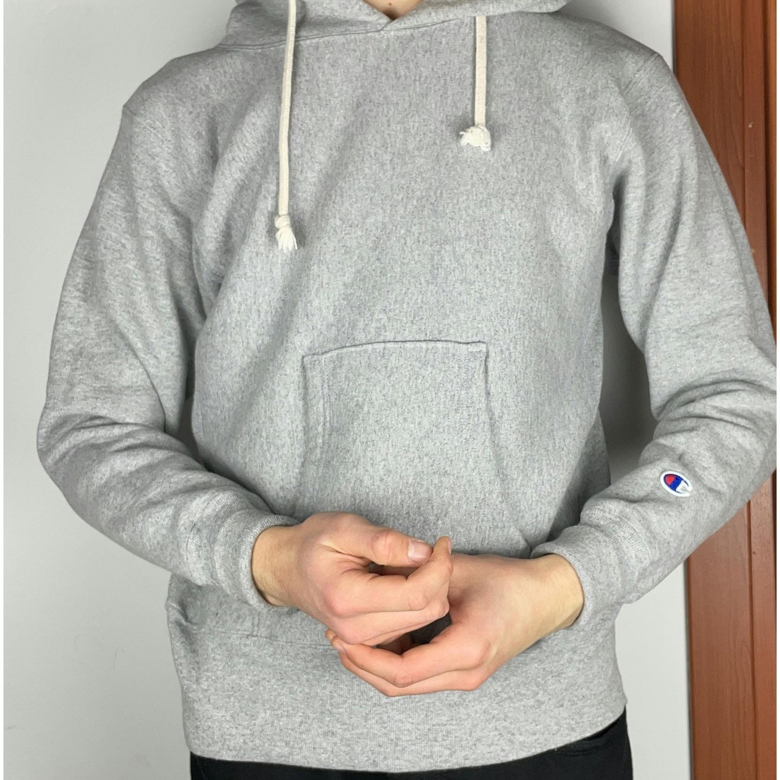 Champion Champion Reverse Weave Men's Gray Fleece Lined Hoodie Small Size US S / EU 44-46 / 1 - 2 Thumbnail