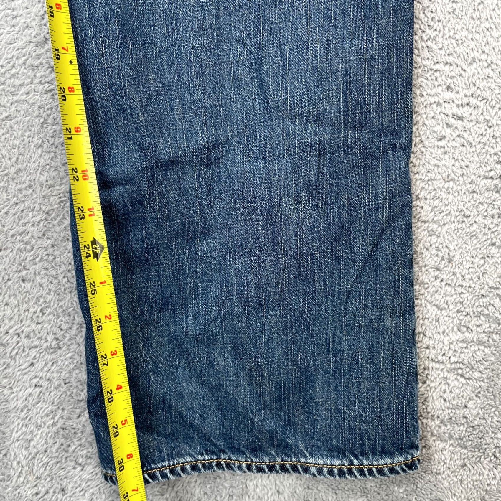 Old Navy Old Navy Jeans Mens 40x32 Blue Bootcut Denim Low Rise 5-Pocket Regular Size US 40 / EU 56 - 7 Thumbnail